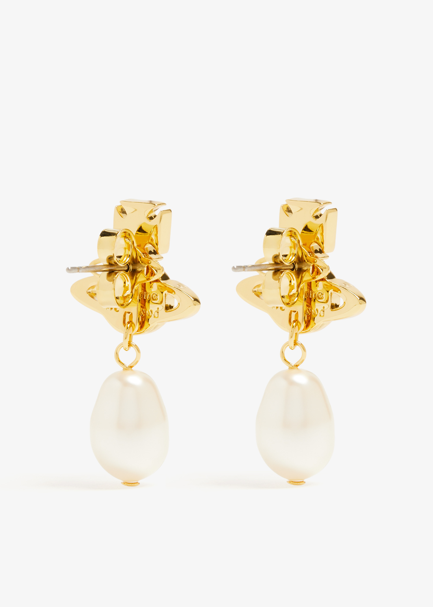 Vivienne Westwood Inass pearl drop earrings for Women - Gold