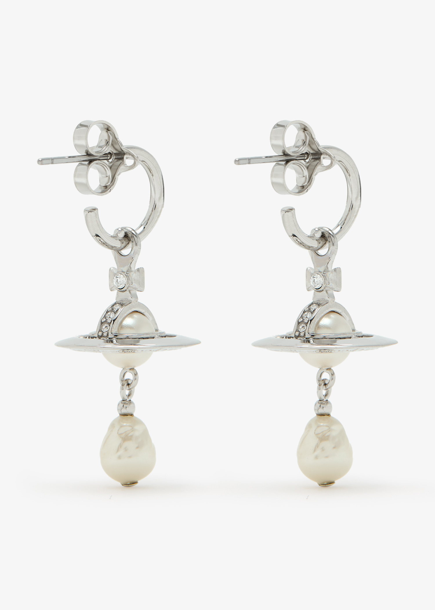 Vivienne Westwood Aleksa earrings for Women - Silver in UAE