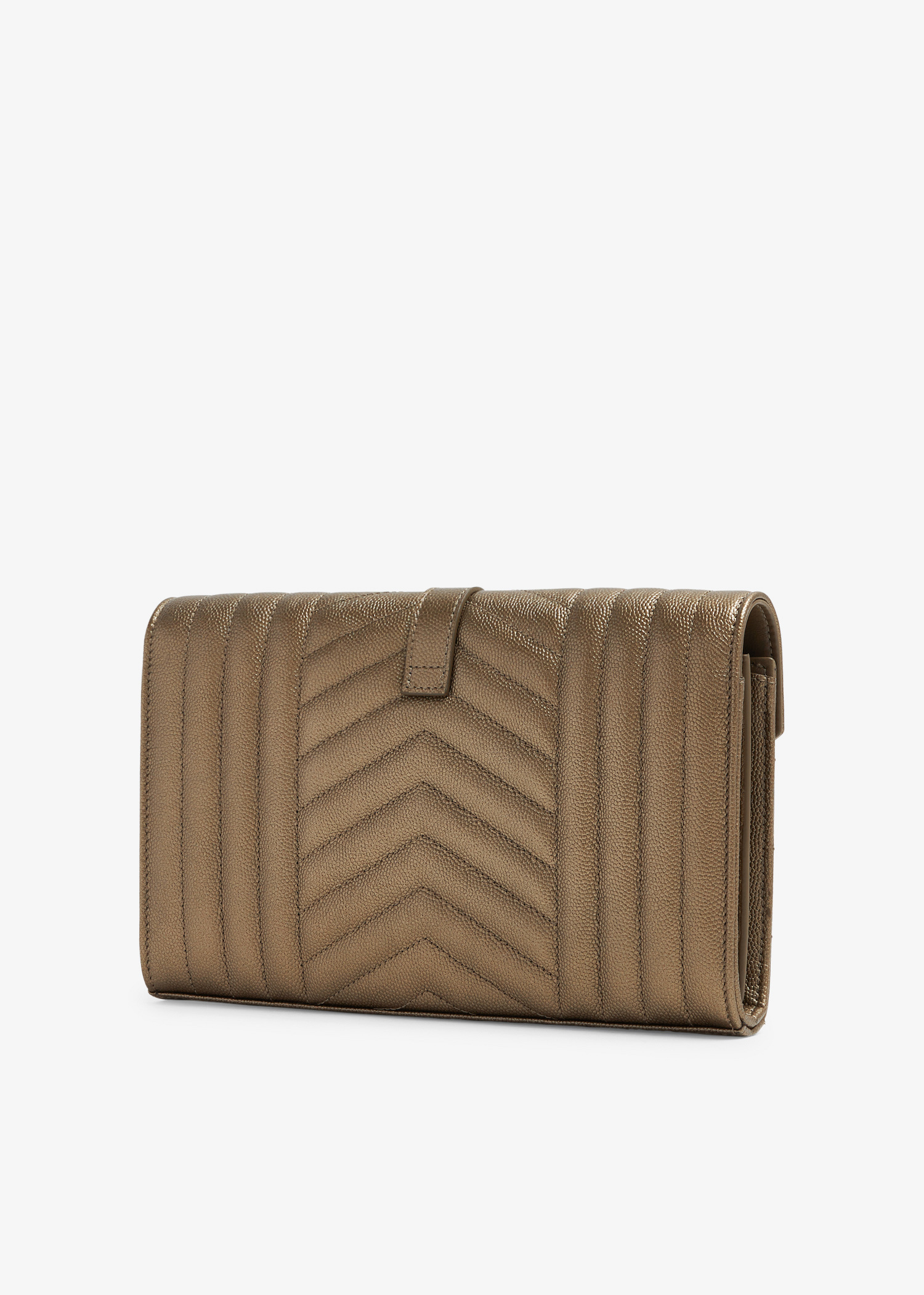 ★関税込★SAINT LAURENT★MONOGRAM CHAIN WALLET★ Saint Laurent Monogram Matelasse Leather Wallet-On-Chain