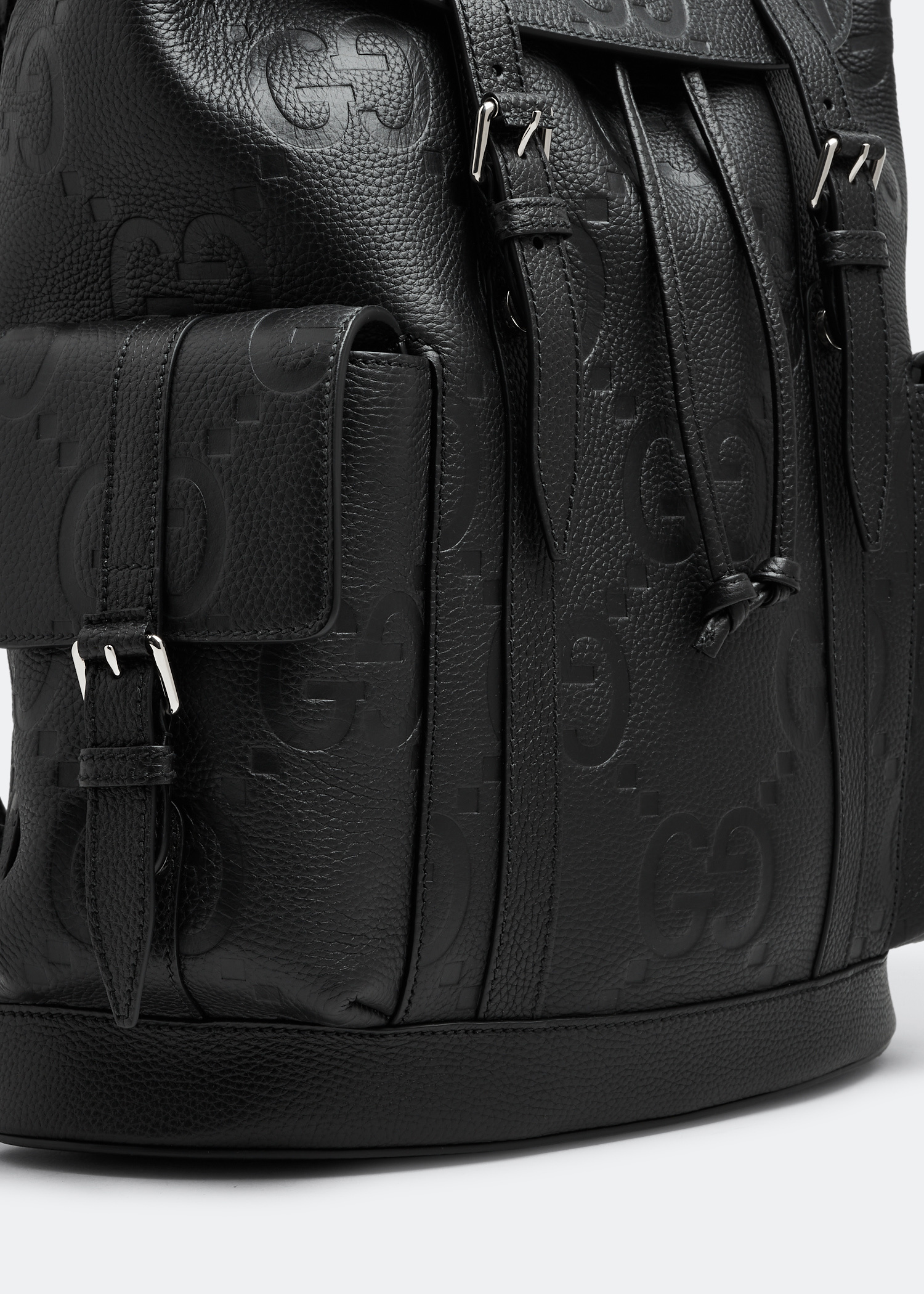 Gucci book bag brand new GUCCI Bamboo Backpack Leather Brown Gold 003 2058 0016 Auth  main image 3