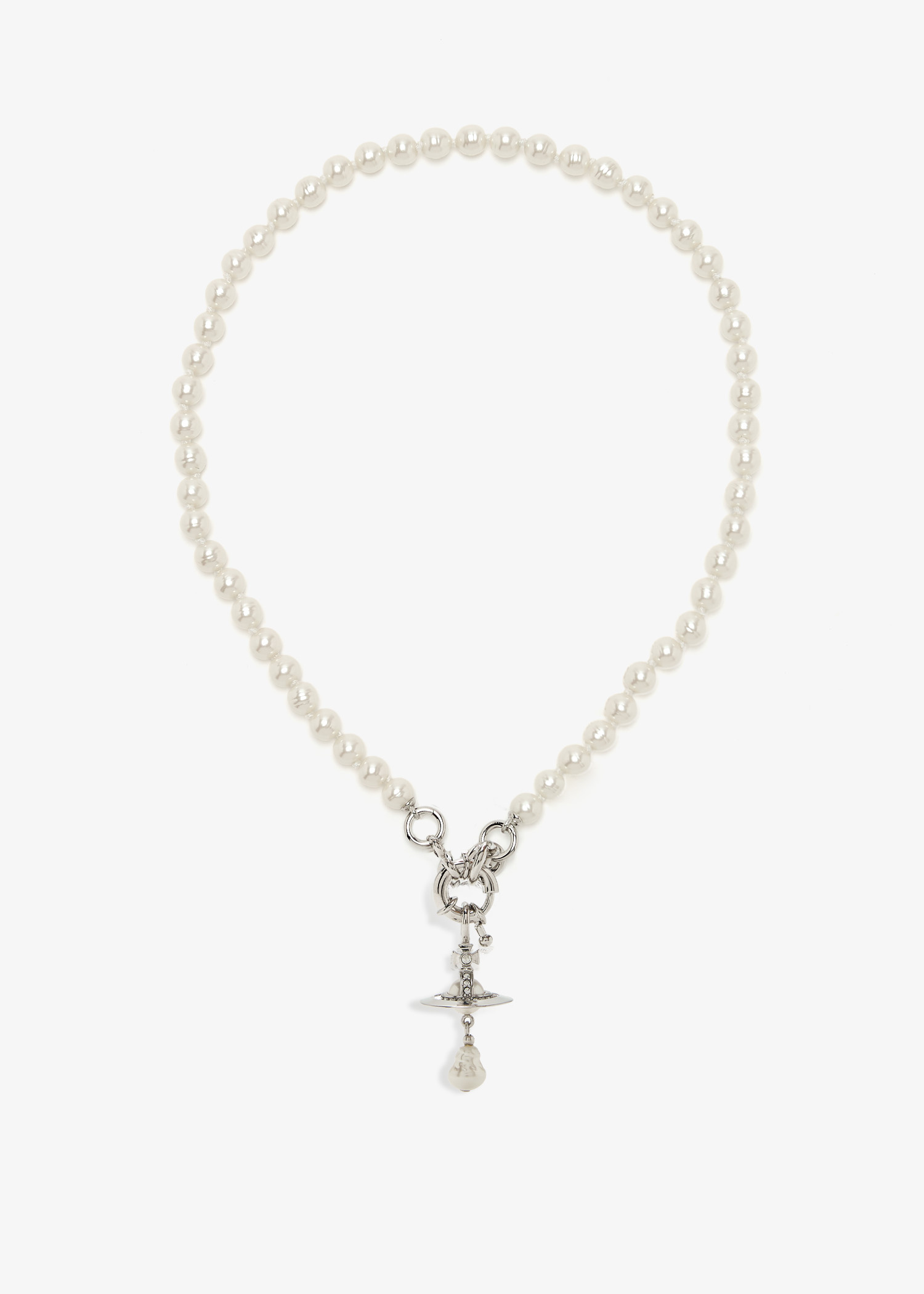 Vivienne Westwood Aleksa necklace for Women - White in USA | Level