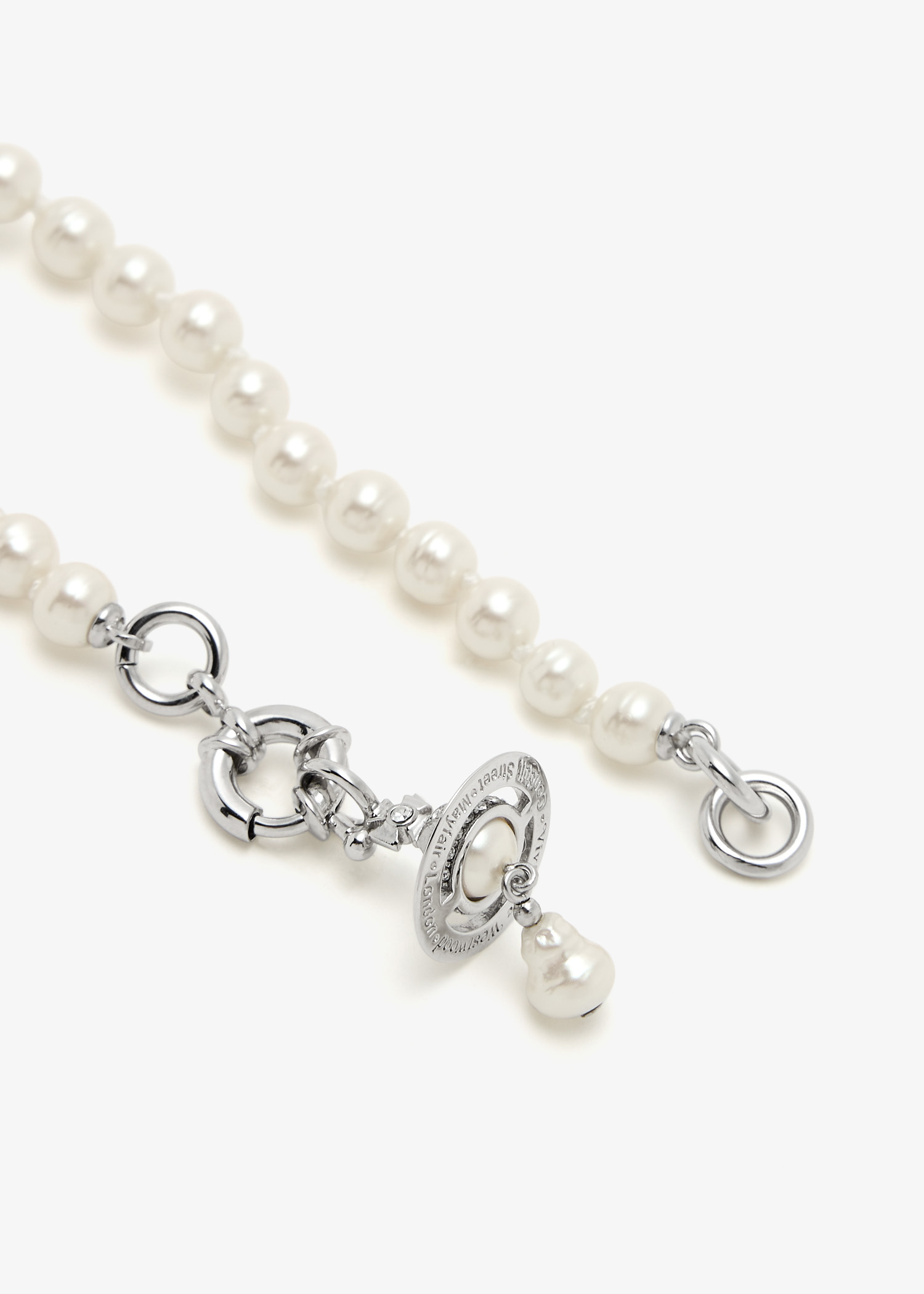 Vivienne Westwood Aleksa necklace for Women - White in UAE