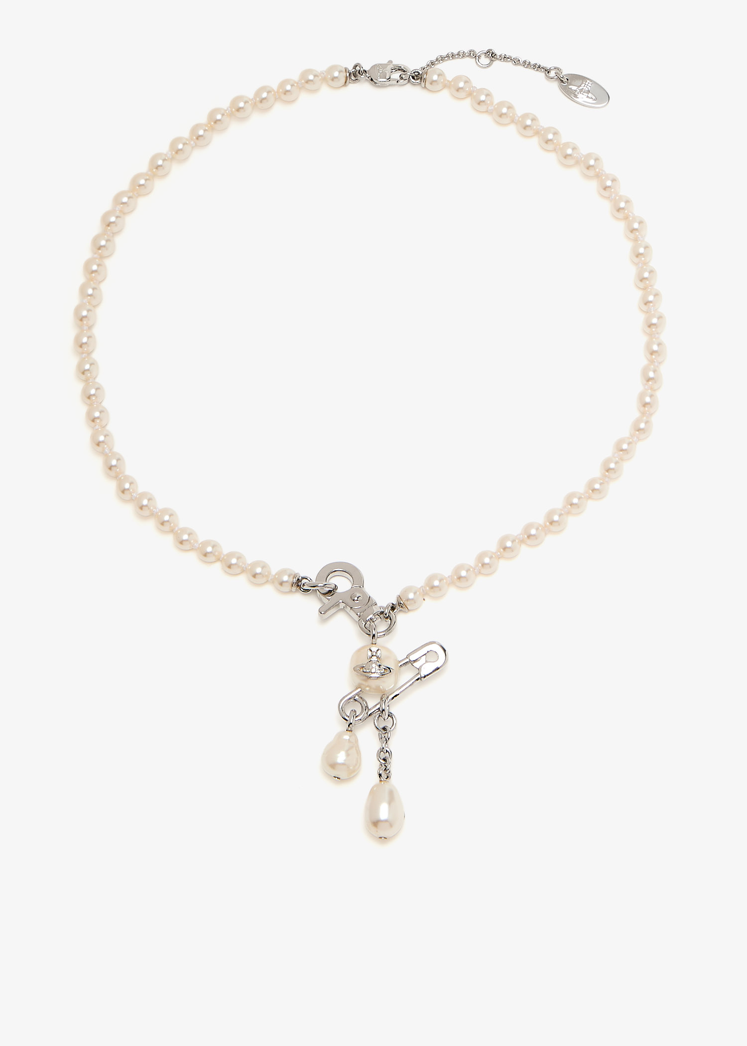 Vivienne Westwood Claude small pearl necklace for Women