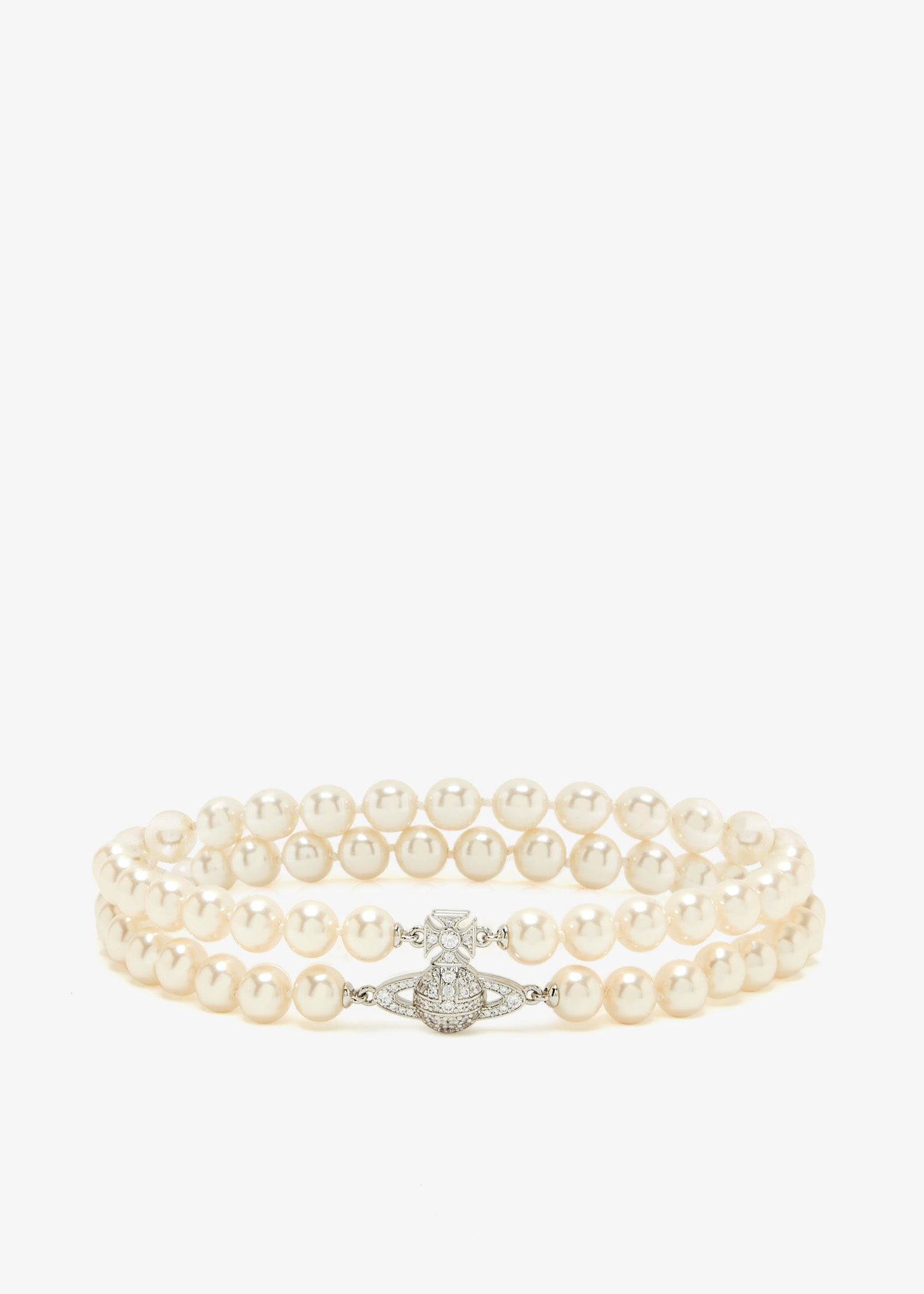 Vivienne Westwood Graziella Pearl choker for Women - White