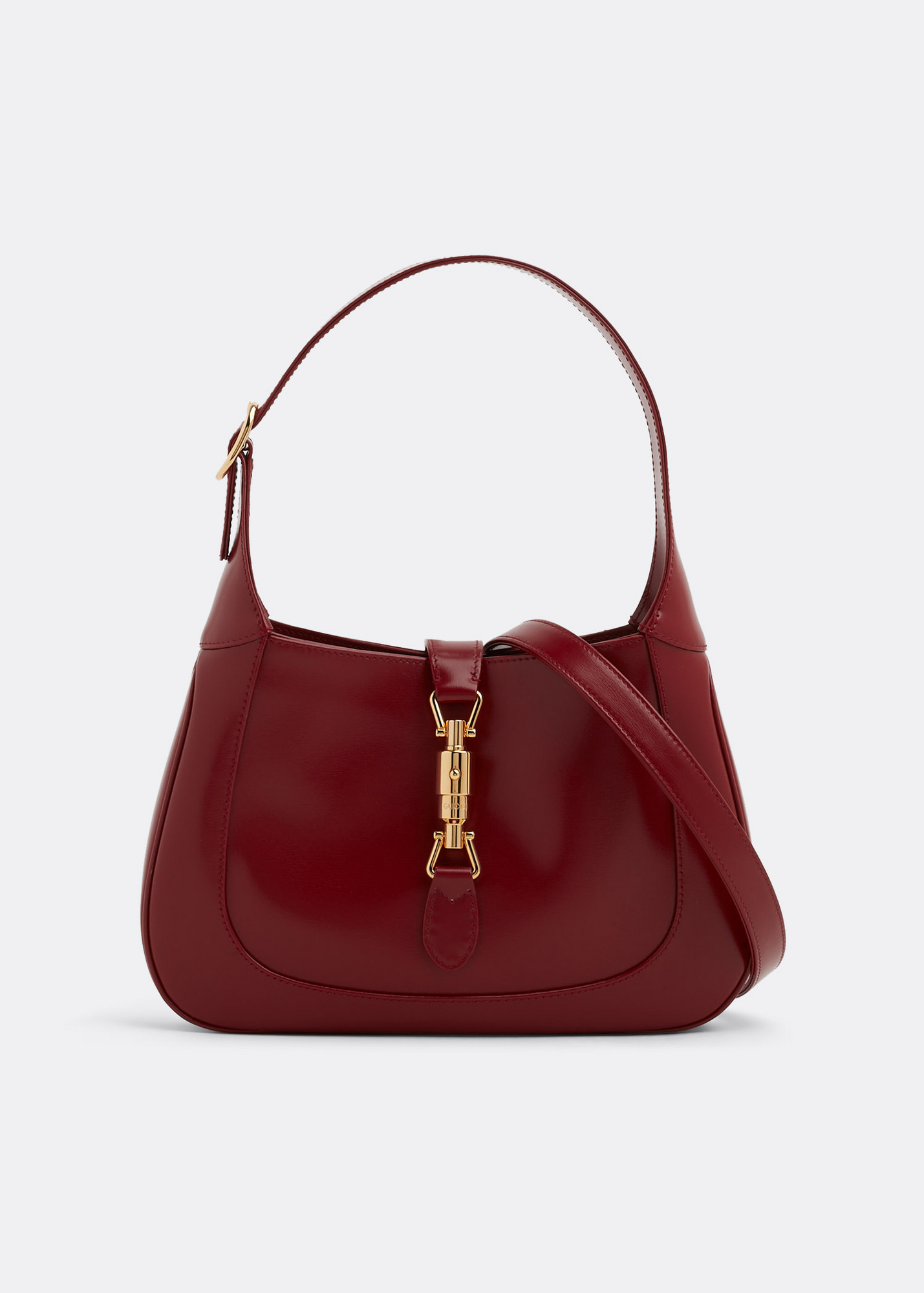Gucci Jackie 1961 small shoulder bag for Women - Burgundy in