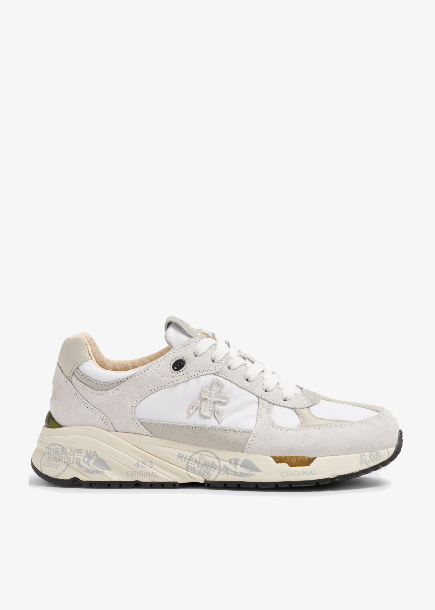 スニーカー Premiata MASED SNEAKERS PREMIATA (プレミアータ) 3881 MASE ホワイト | GLOBAL SHOES