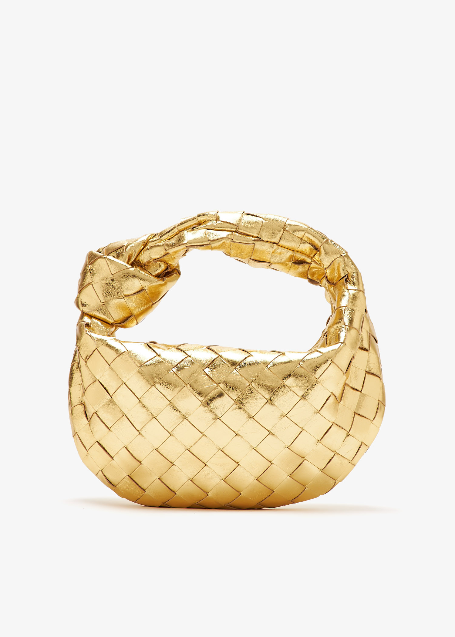 Bottega Veneta Mini Jodie bag for Women - Gold in USA