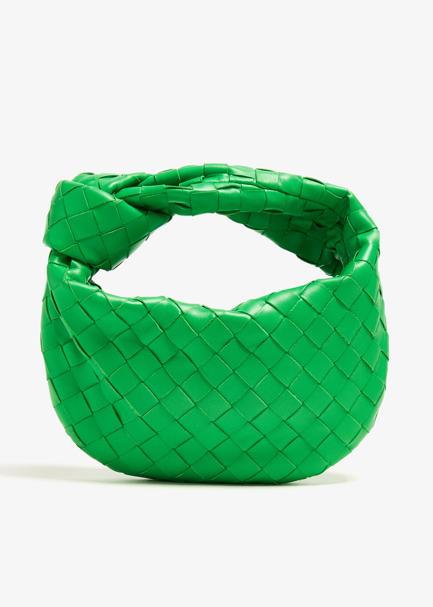 ハンドバッグ Bottega Veneta Army Green Nappa Leather Mini Jodie Handbag BOTTEGA VENETA - Green mini Jodie bag | Leam Roma - Luxury