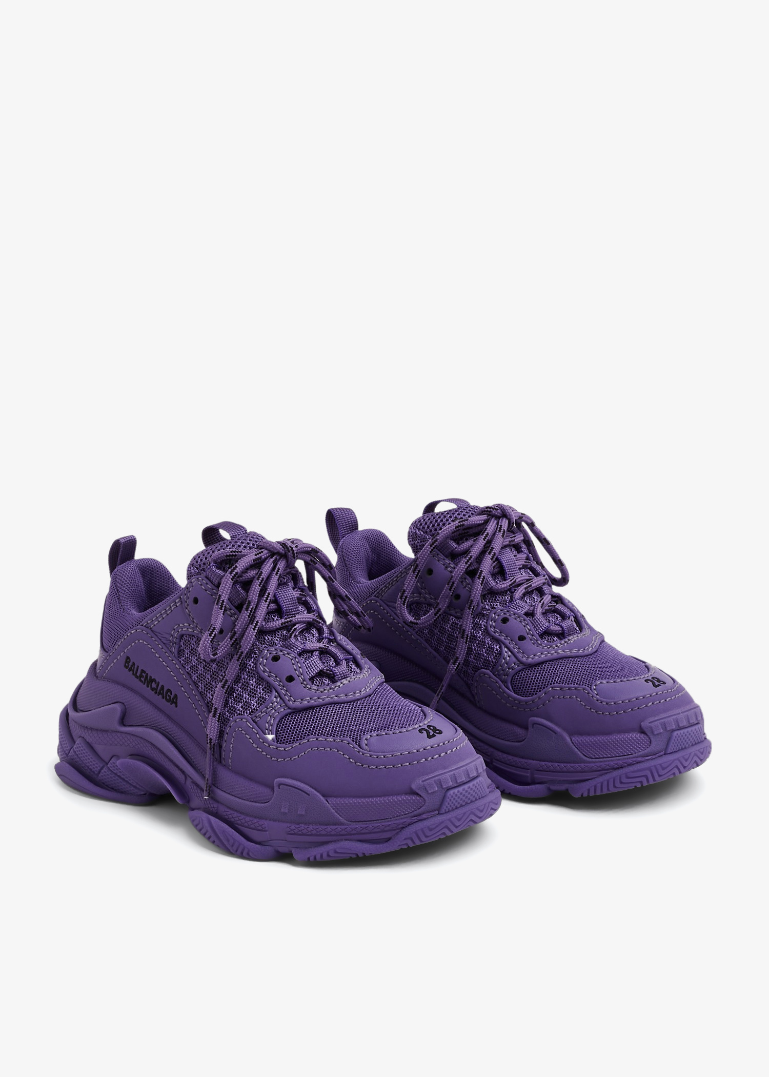 Balenciaga Triple S sneakers for Kids Unisex - Purple in USA 