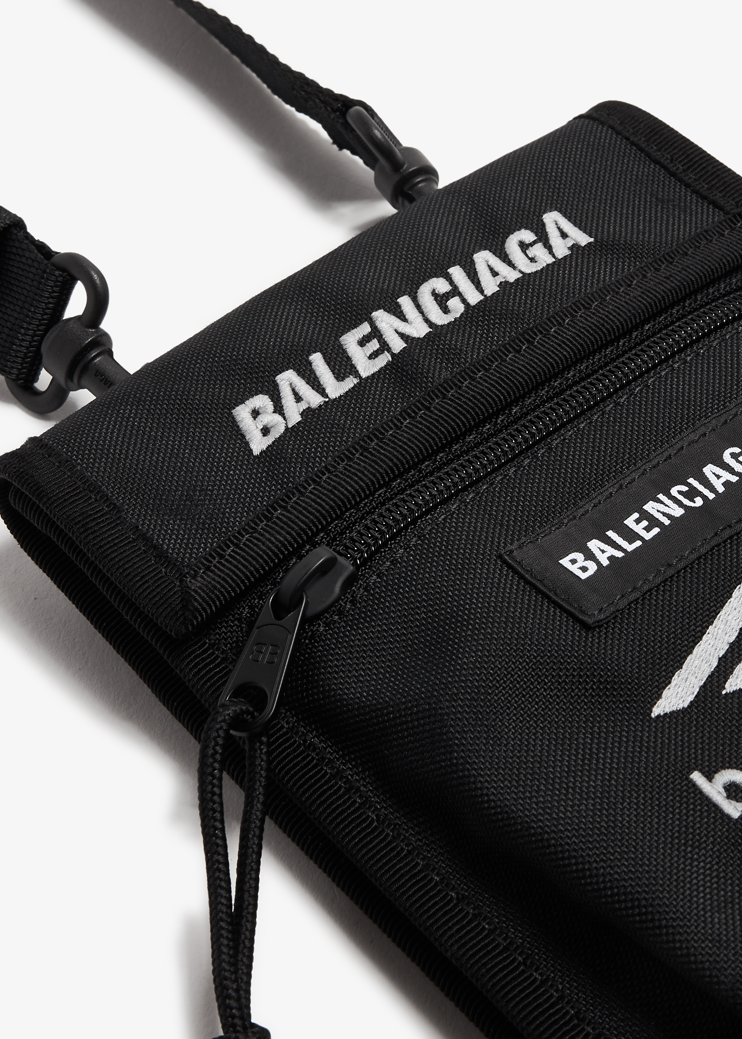 Balenciaga Explorer strap pouch for Men - Black in UAE