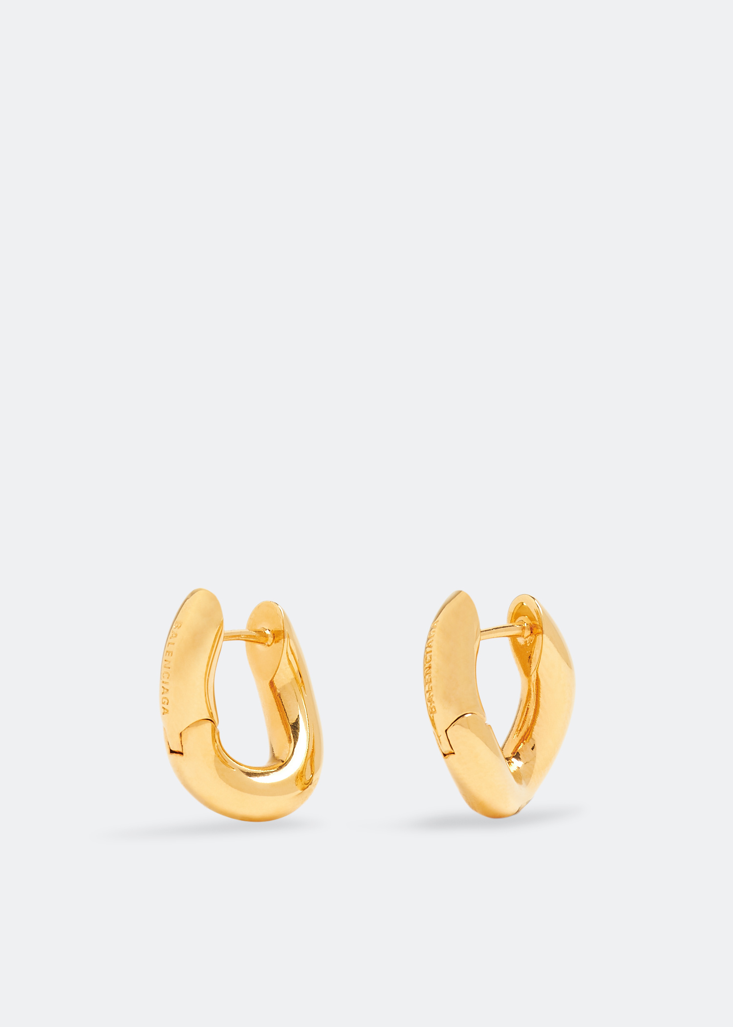 Balenciaga Loop XXS earrings for Women - Gold in UAE | Level