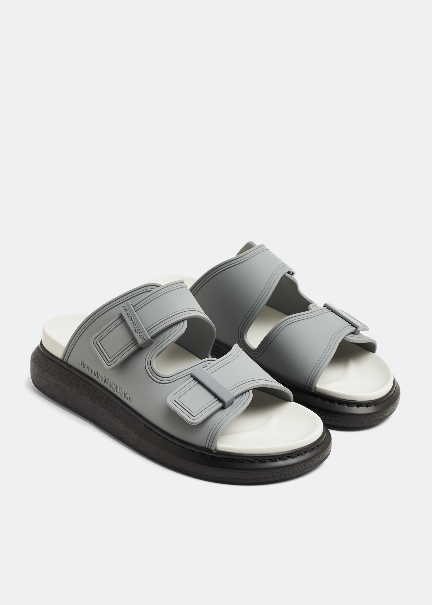 McQueen Hybrid sandals for Men - Grey in Qatar | Level Shoes
