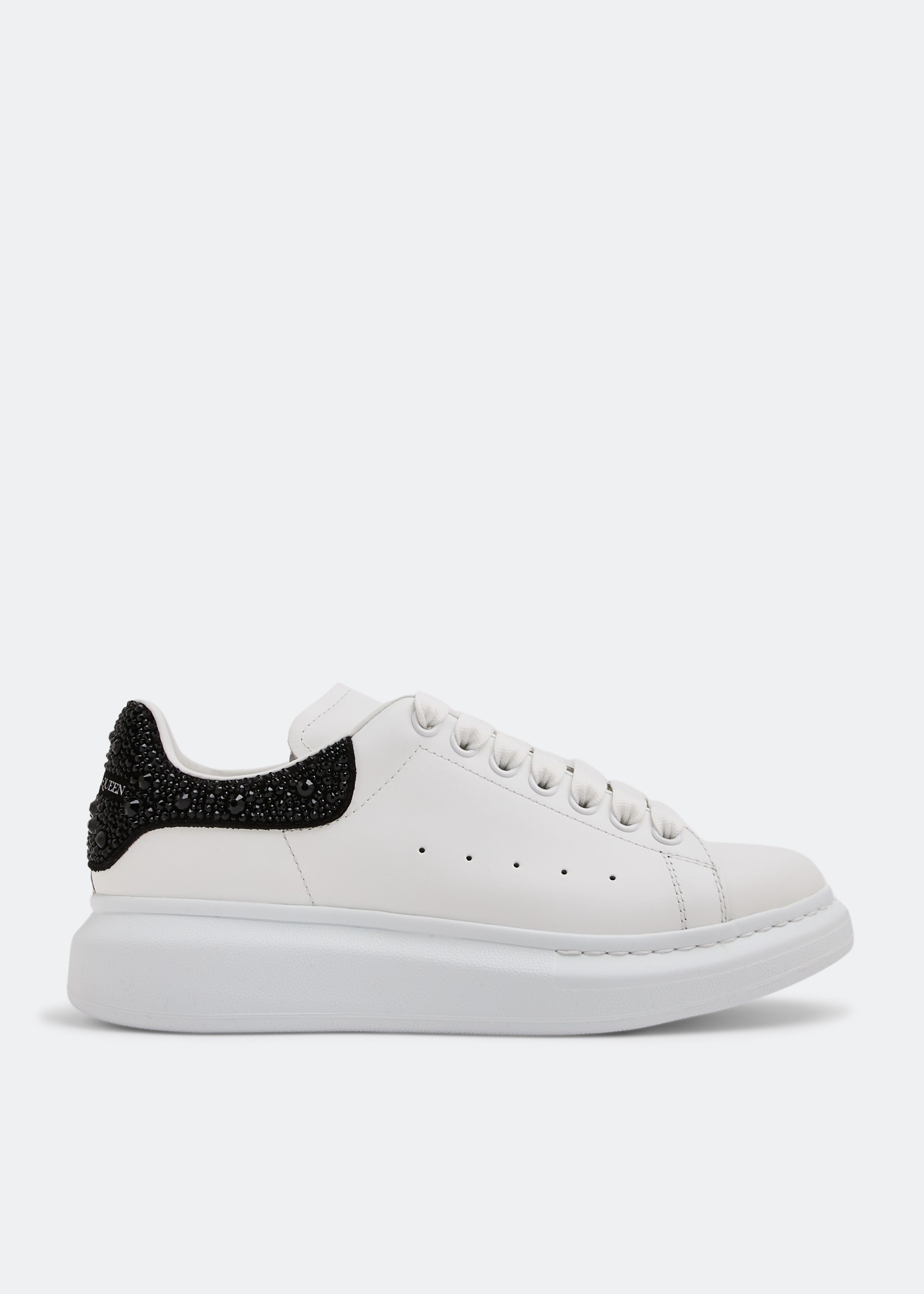 Alexander McQueen マフラー ブラックとホワイト 141031-32-c.jpg