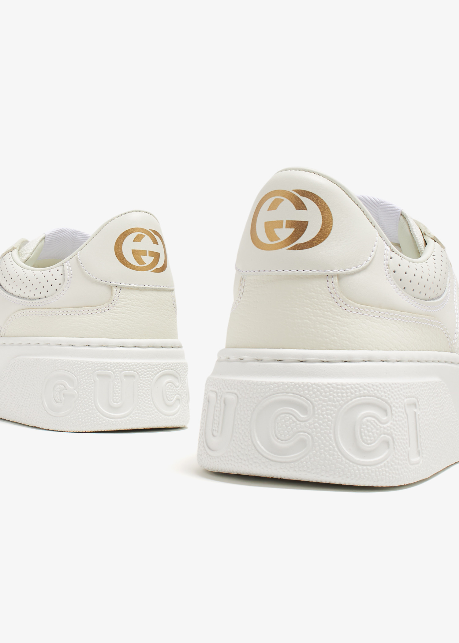 Gutty Gucci GG sneakers for Men - White in UAE | Level Shoes