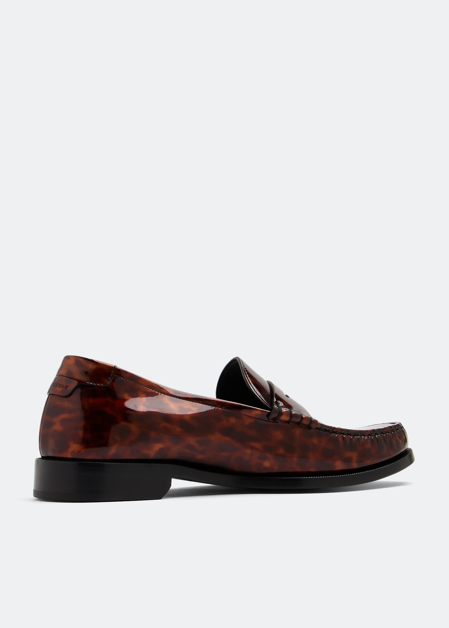 【関税&送料込】Saint Laurent Loafer Saint Laurent Le Loafer Leather Loafers | Black | FARFETCH