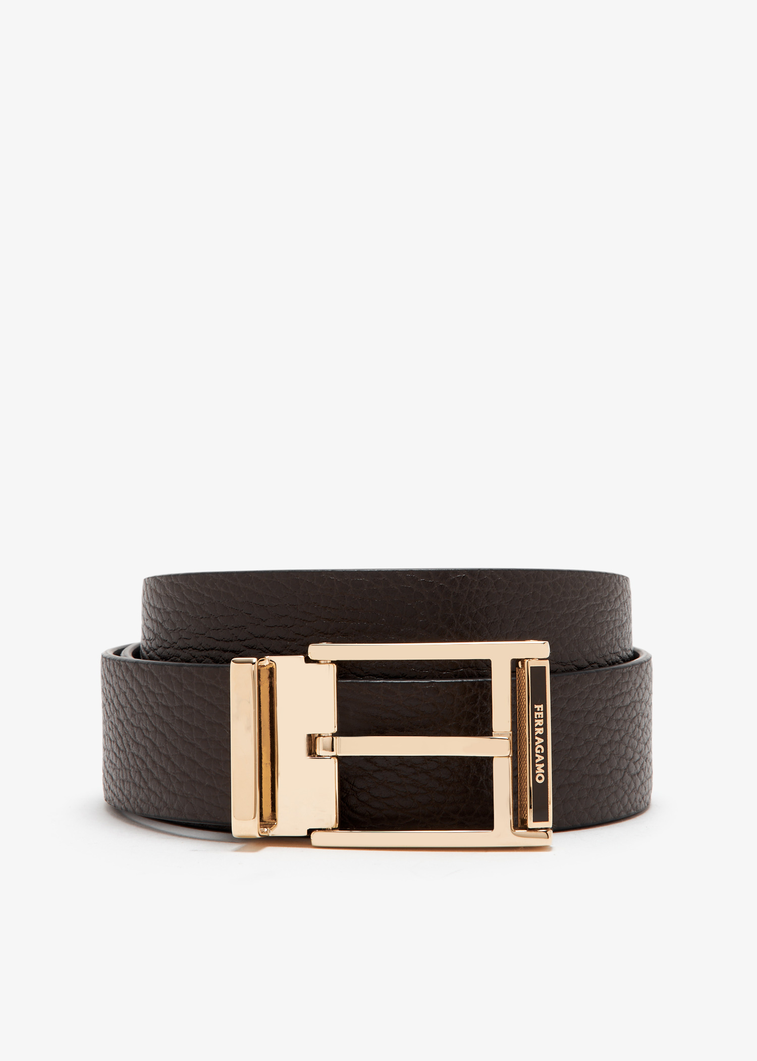 Ferragamo Reversible leather belt for Men - Brown in UAE