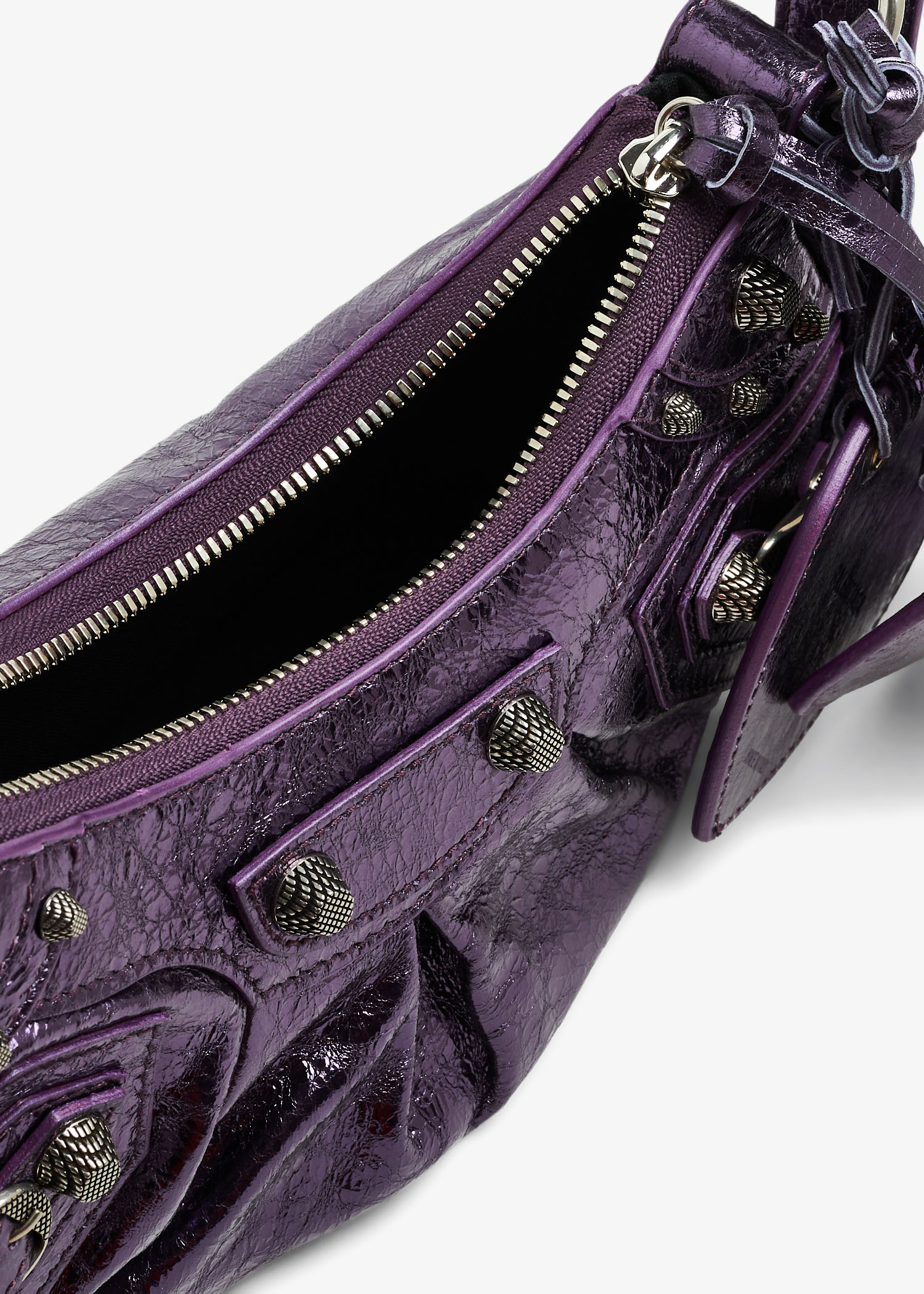 巴黎世家(Balenciaga) Le Cagole XS 手袋女士款- 紫色| Level Shoes