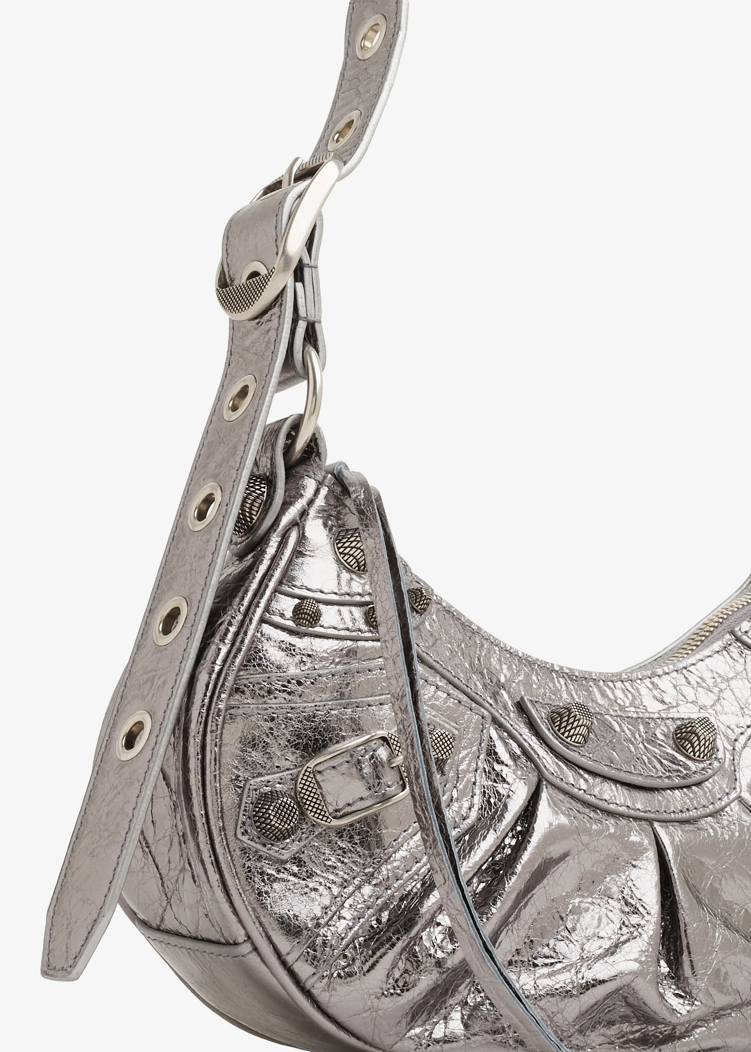 BALENCIAGA バレンシアガ LE CAGOLE Women's Le Cagole Shoulder Bag Xs in Black | Balenciaga CA