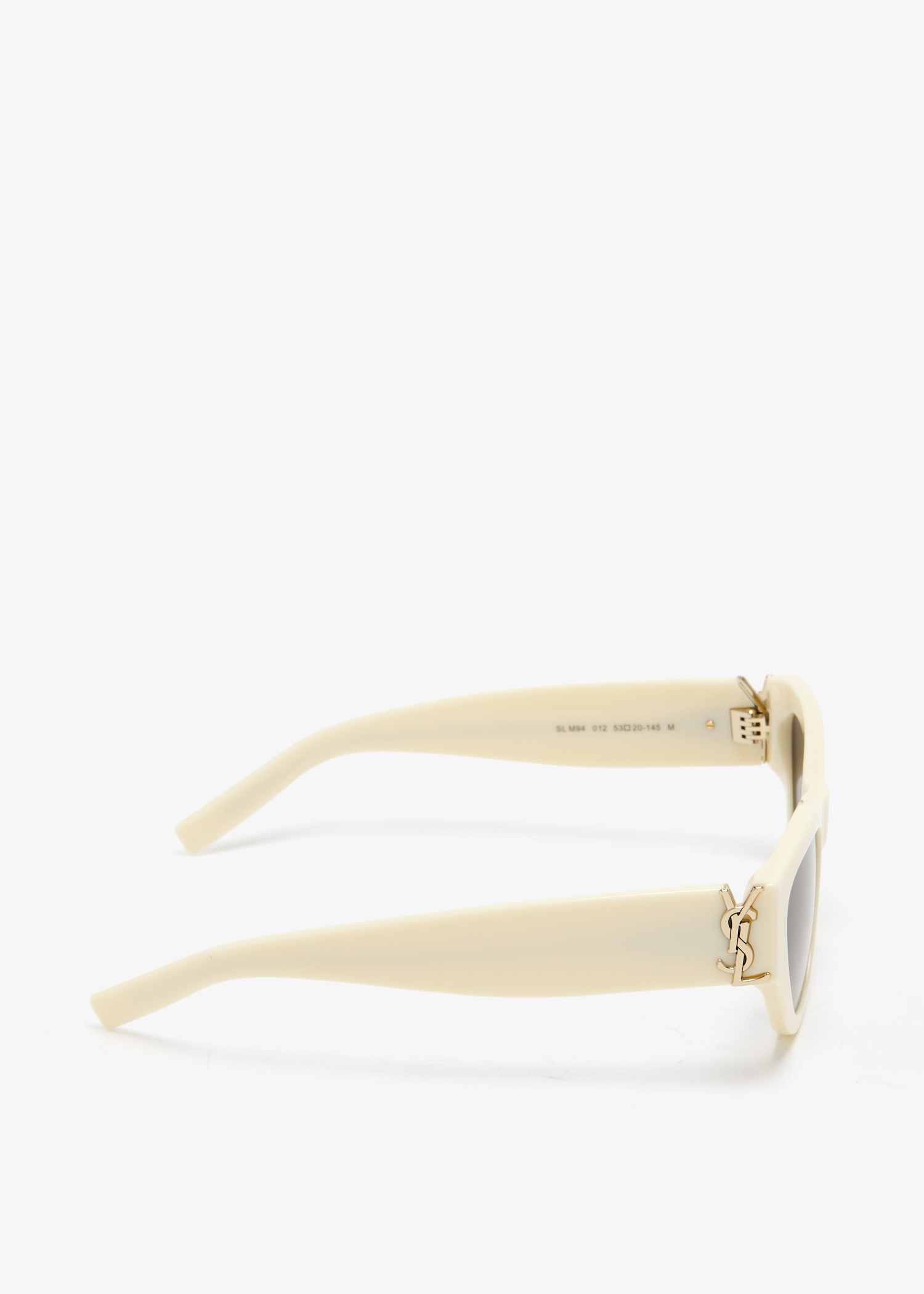 NEW SAINT LAURENT SLM94 012 SUNGLASSES IVORY WOMEN EYEWEAR SAINT LAURENT SL M94 Saint Laurent SL M94 RIM 001 Sunglasses - US main image 2