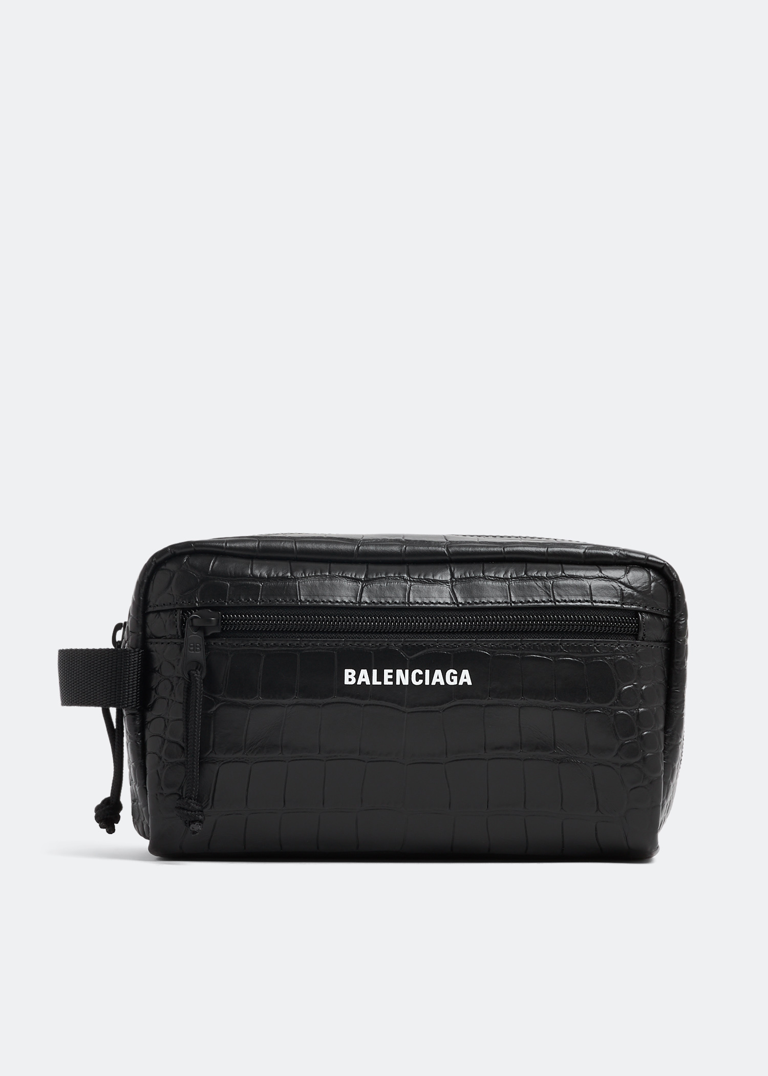 Balenciaga Explorer toiletry bag for Men - Black in USA | Level Shoes