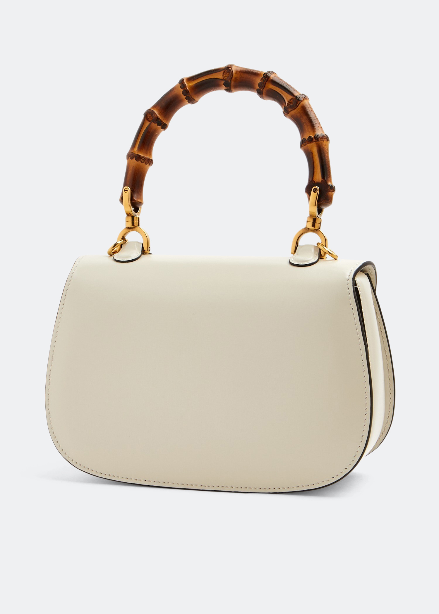 Gucci Bamboo 1947 small bag for Women - White in UAE | Level Shoes