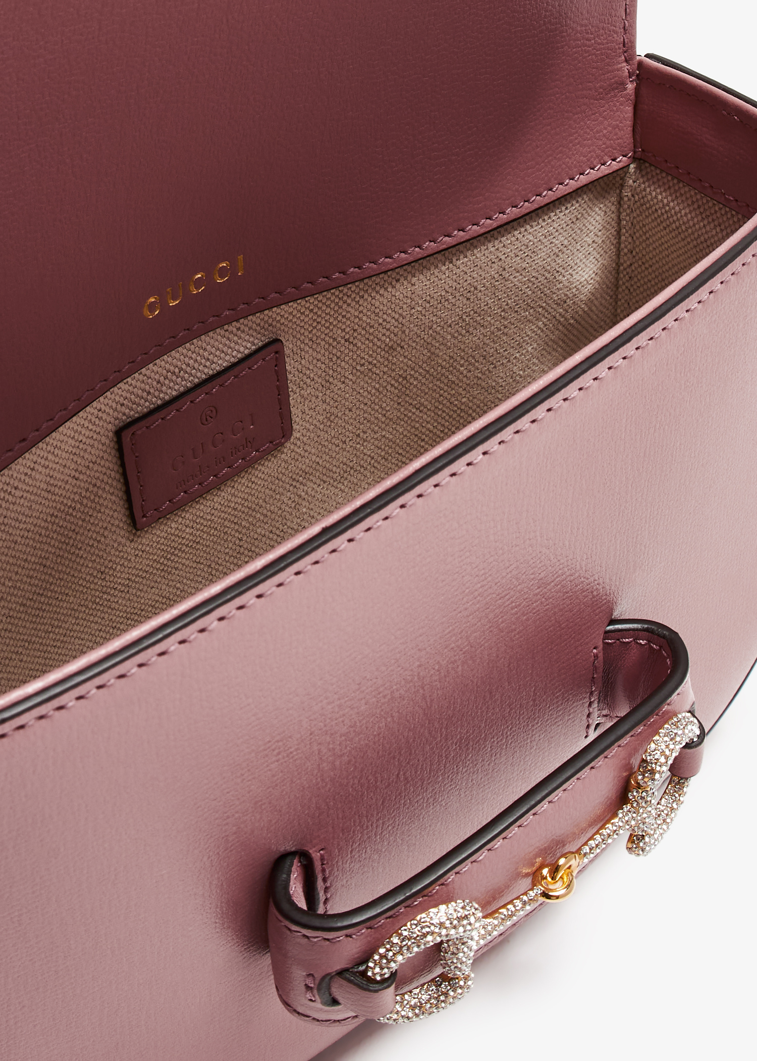 Gucci Horsebit 1955 mini bag for Women - Pink in KSA | Level