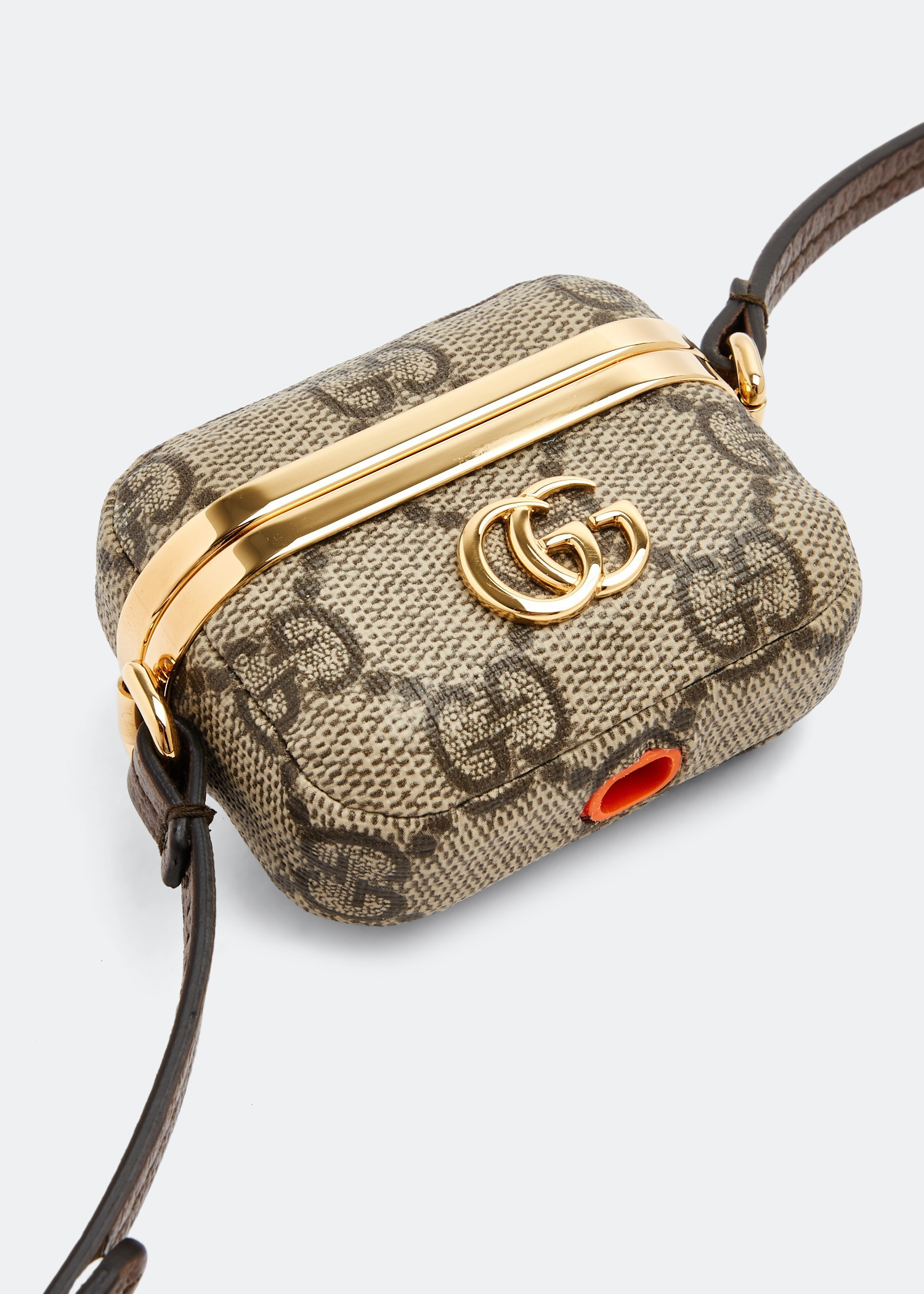 GUCCI - GUCCI×PALACE Airpod Pro case GG-Pスプリーム GUCCI GG Supreme Monogram Marmont AirPods Pro Case Beige