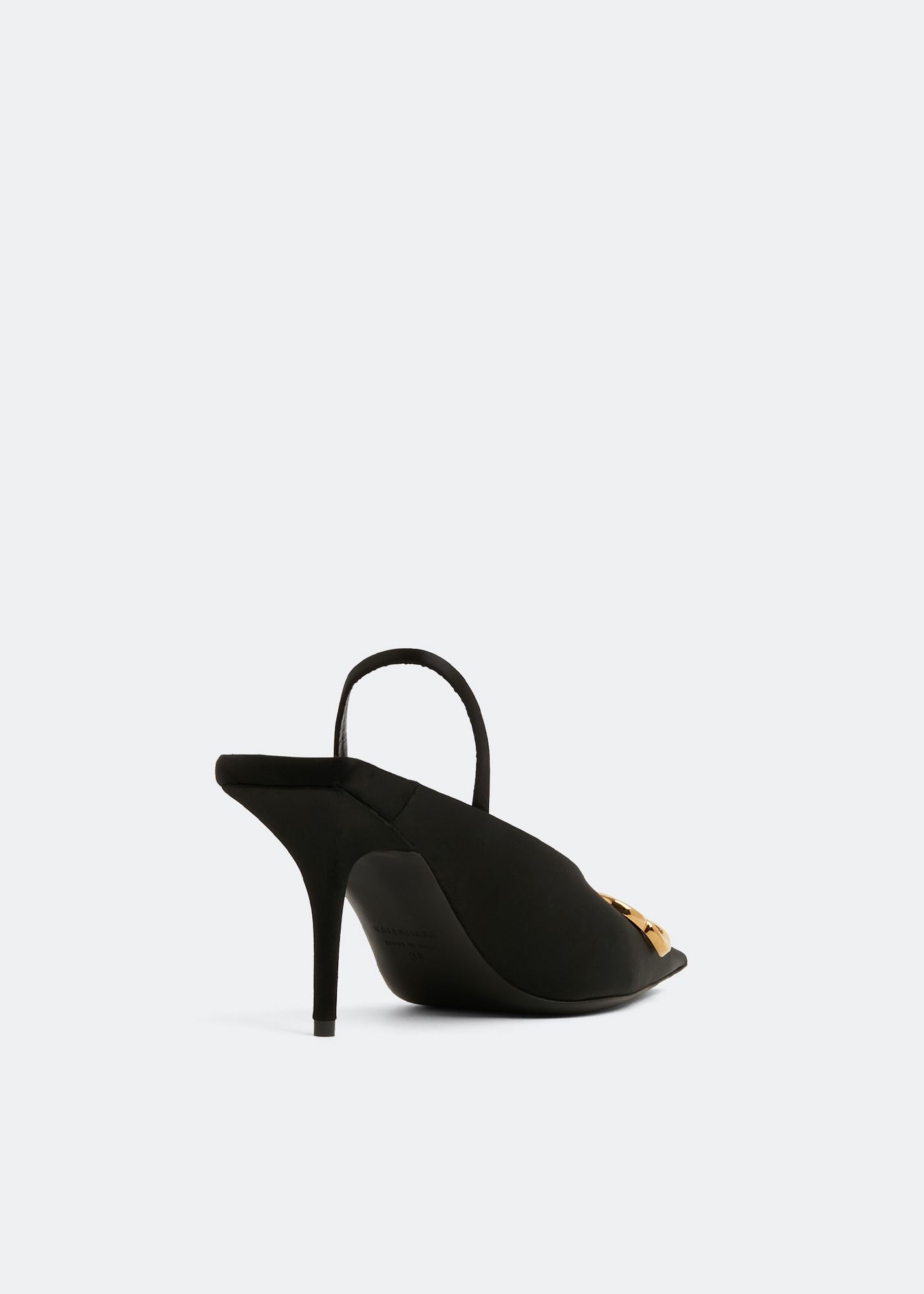 Balenciaga BB Square Knife slingback pumps for Women - Black
