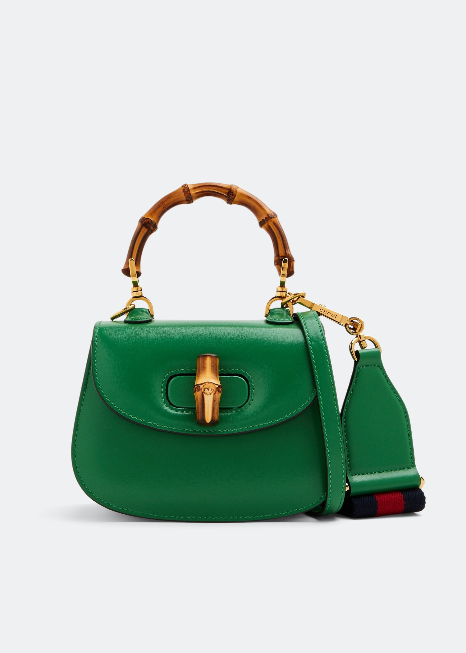 Gucci Bamboo 1947 mini bag for Women - Green in KSA | Level Shoes