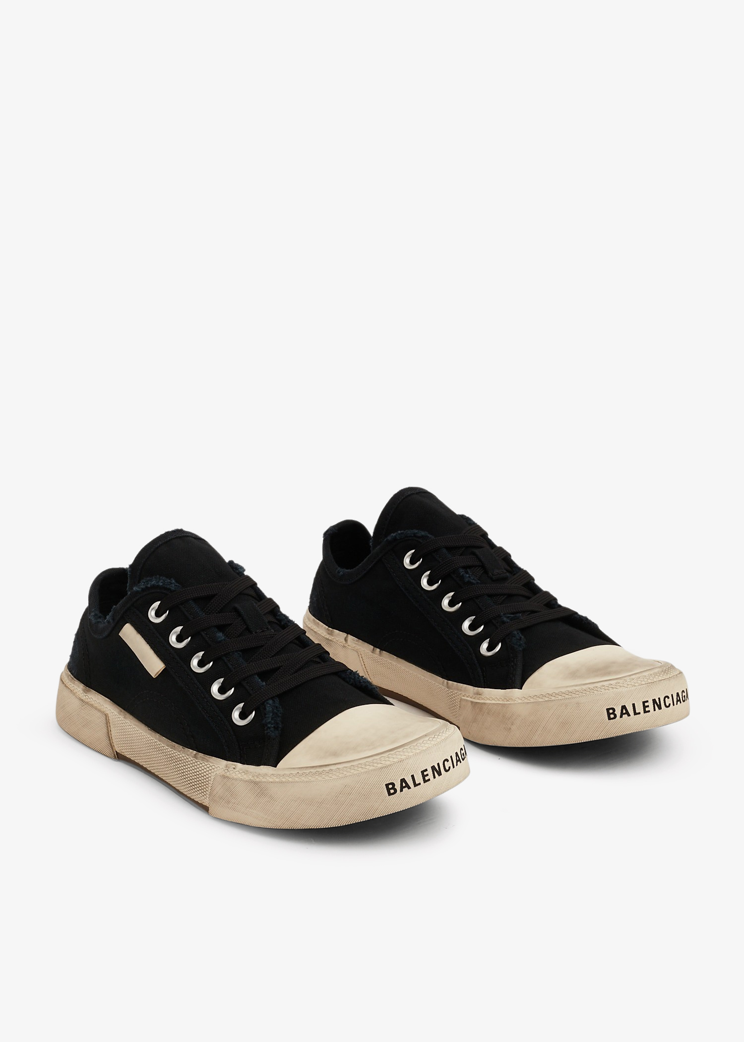 Balenciaga Paris low-top sneakers for Women - Black in Qatar