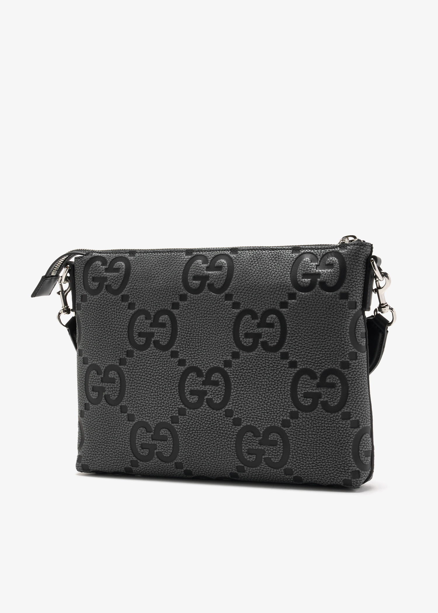 user_295bb2ccページ Gucci Jumbo GG medium messenger bag for Men - Grey in UAE