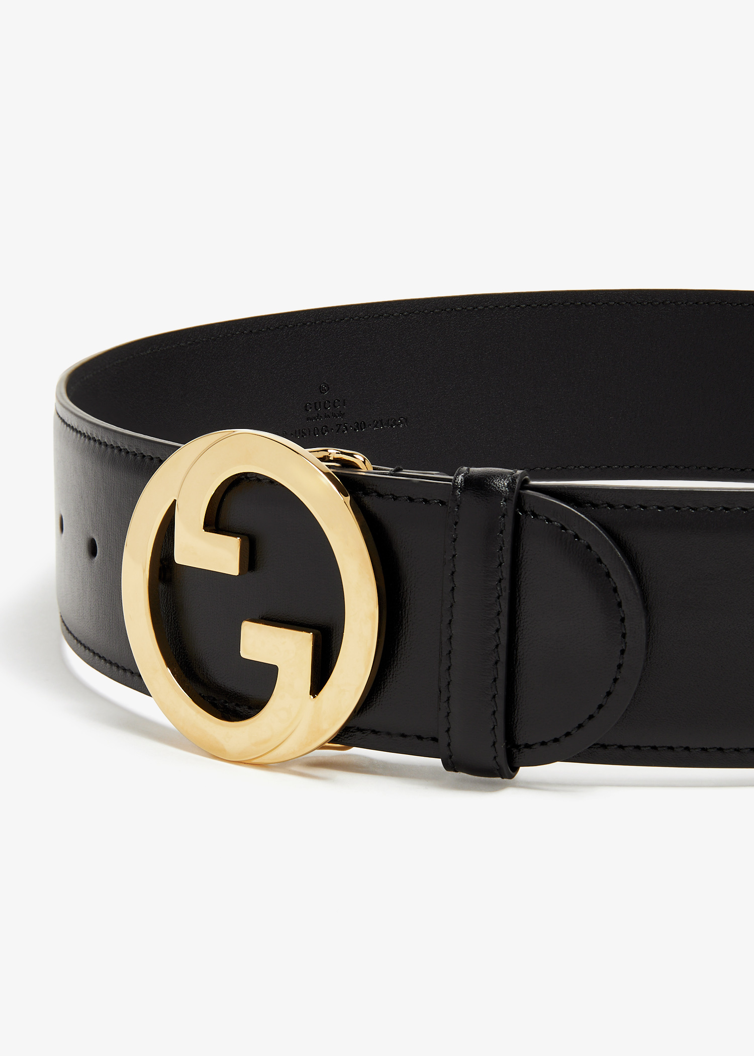 ベルト GUCCI Black Leather Gucci Blondie Belt Black Blondie leather belt | GUCCI | NET-A-PORTER