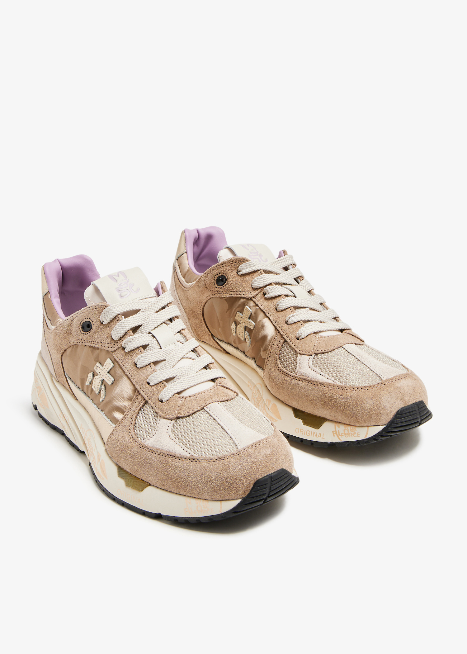 スニーカー PREMIATA Women Sneakers MASED7399 Beige MASED 7399