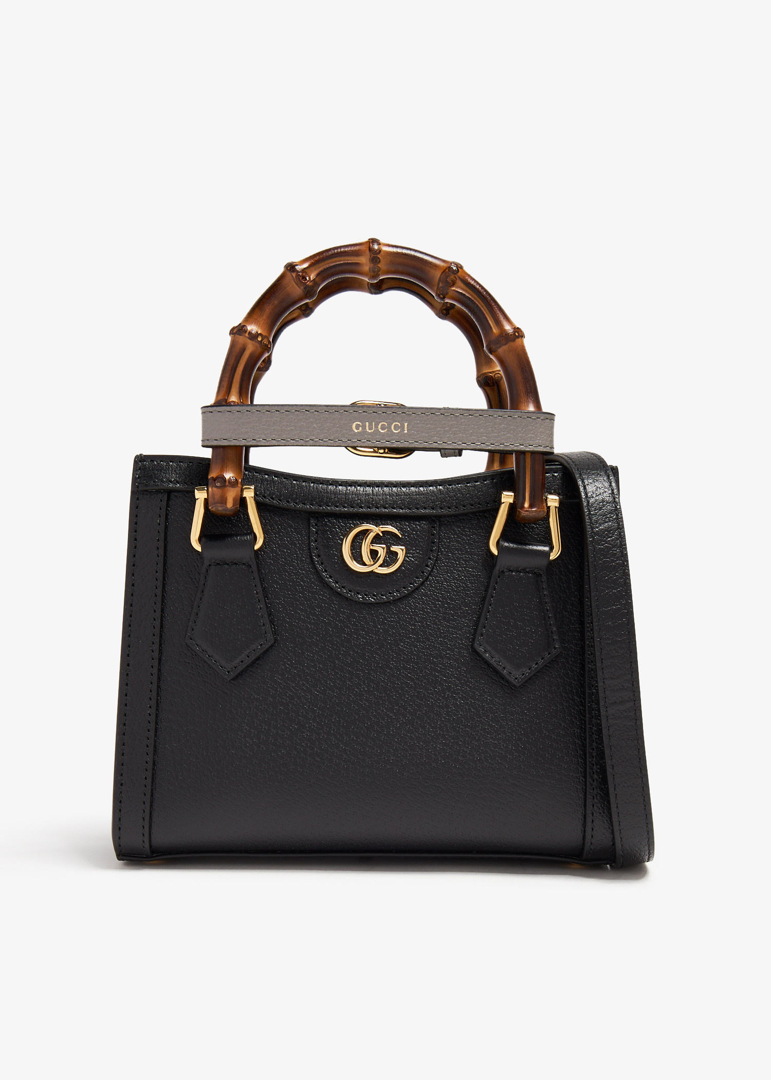 Gucci Diana mini tote bag for Women - Black in UAE | Level Shoes
