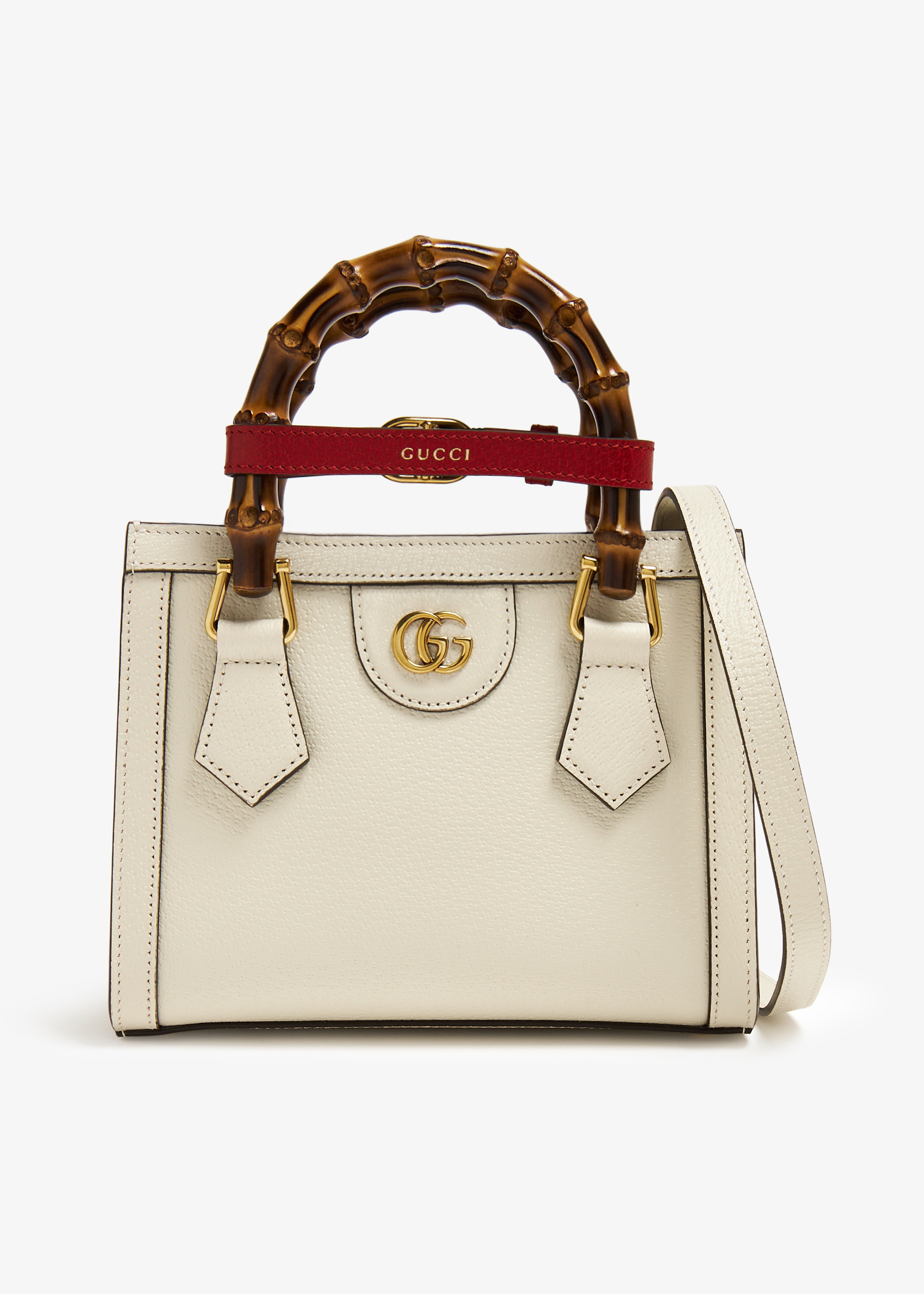 Gucci Diana mini tote bag for Women - White in Qatar | Level