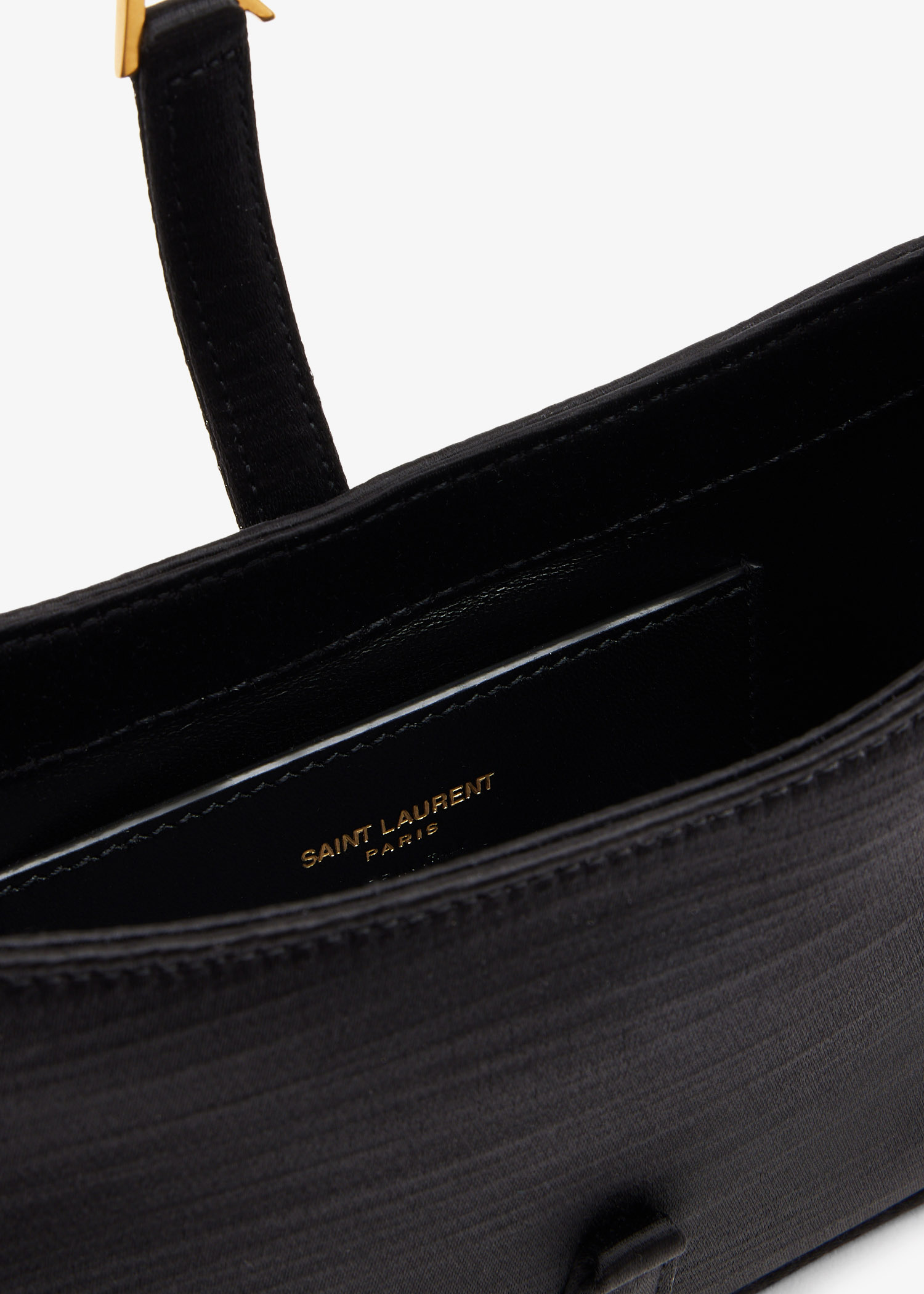 Saint Laurent Le 5 À 7 mini hobo bag for Women - Black in
