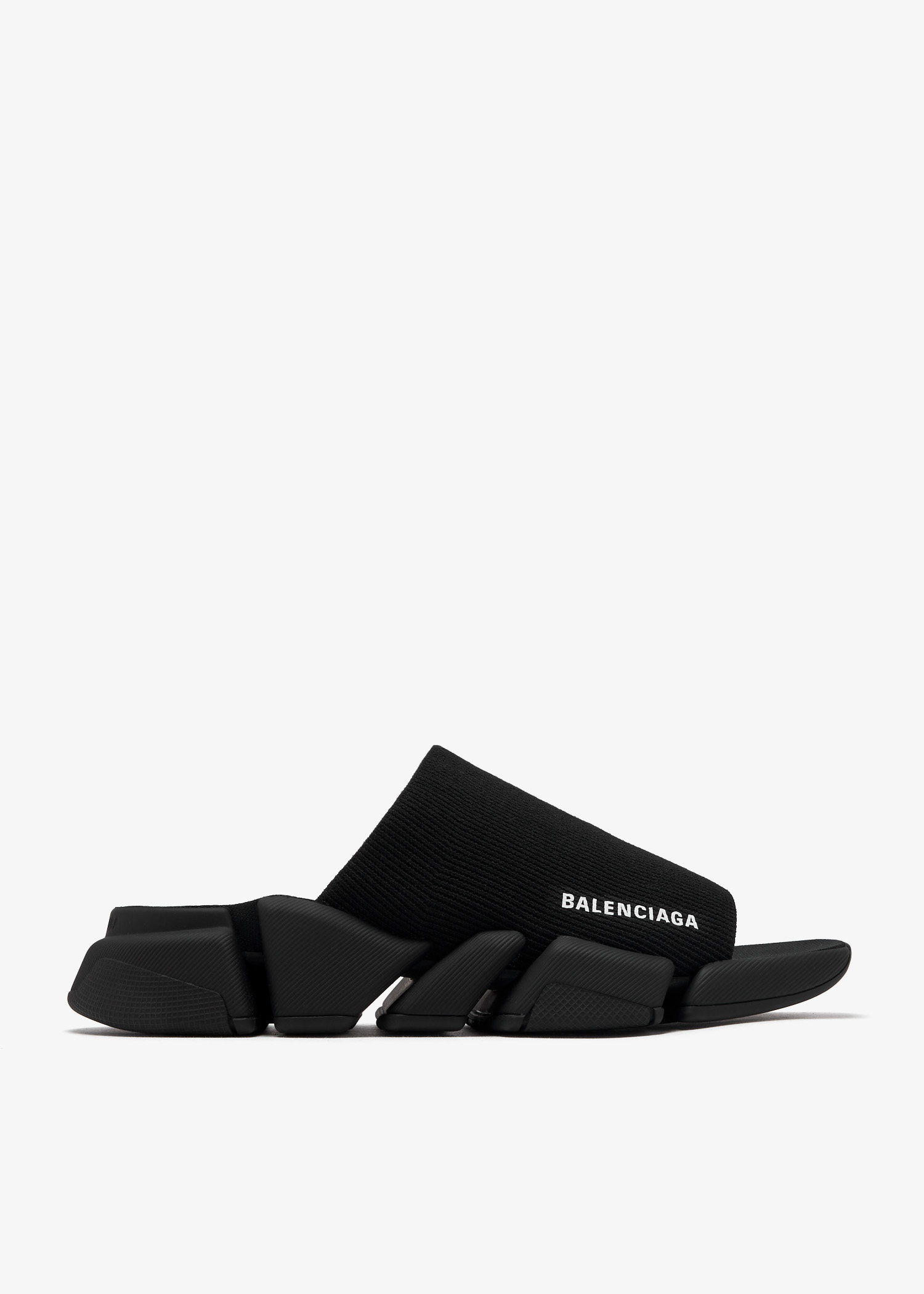 Balenciaga Speed 2.0 slide sandals for Men - Black in USA  display picture 2