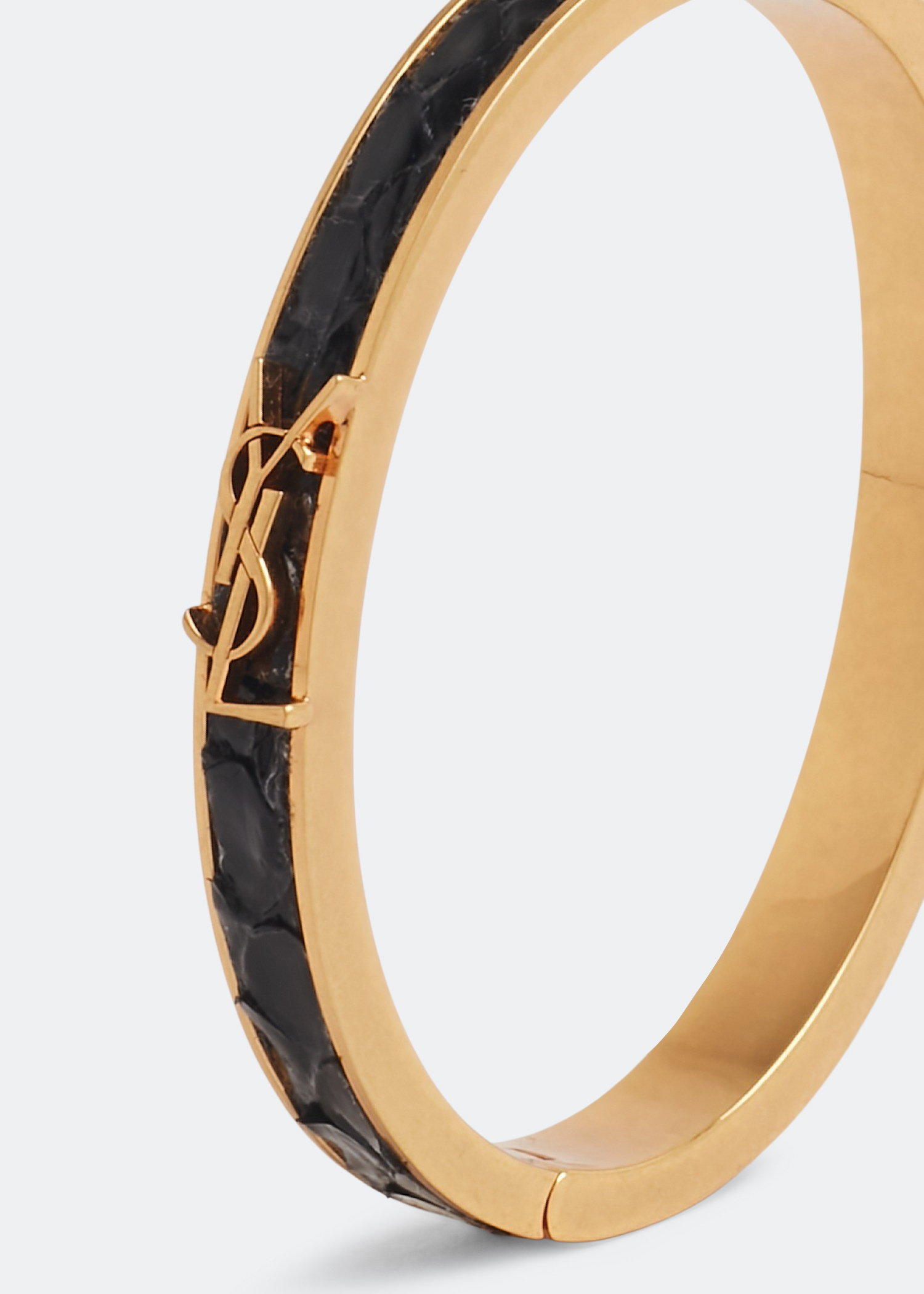 Saint Laurent Opyum bracelet for Women - Black in UAE