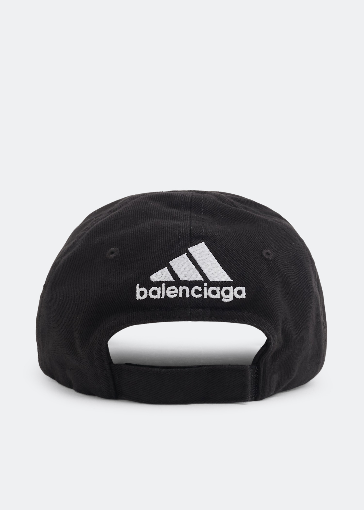 Balenciaga x adidas 3-Stripes cap for Men - Black in USA | Level Shoes