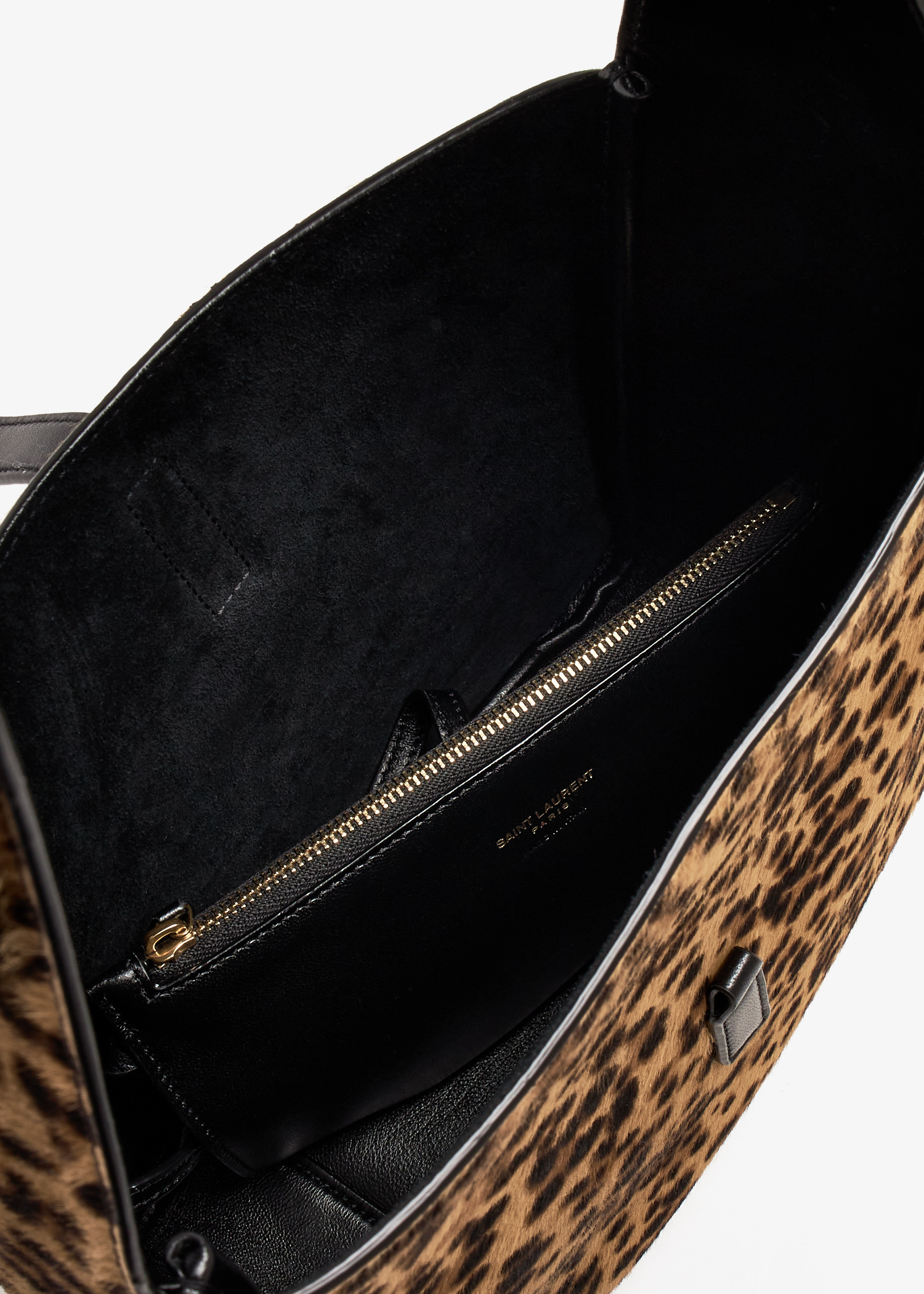 Saint Laurent Le 5 À 7 small supple bag for Women - Animal