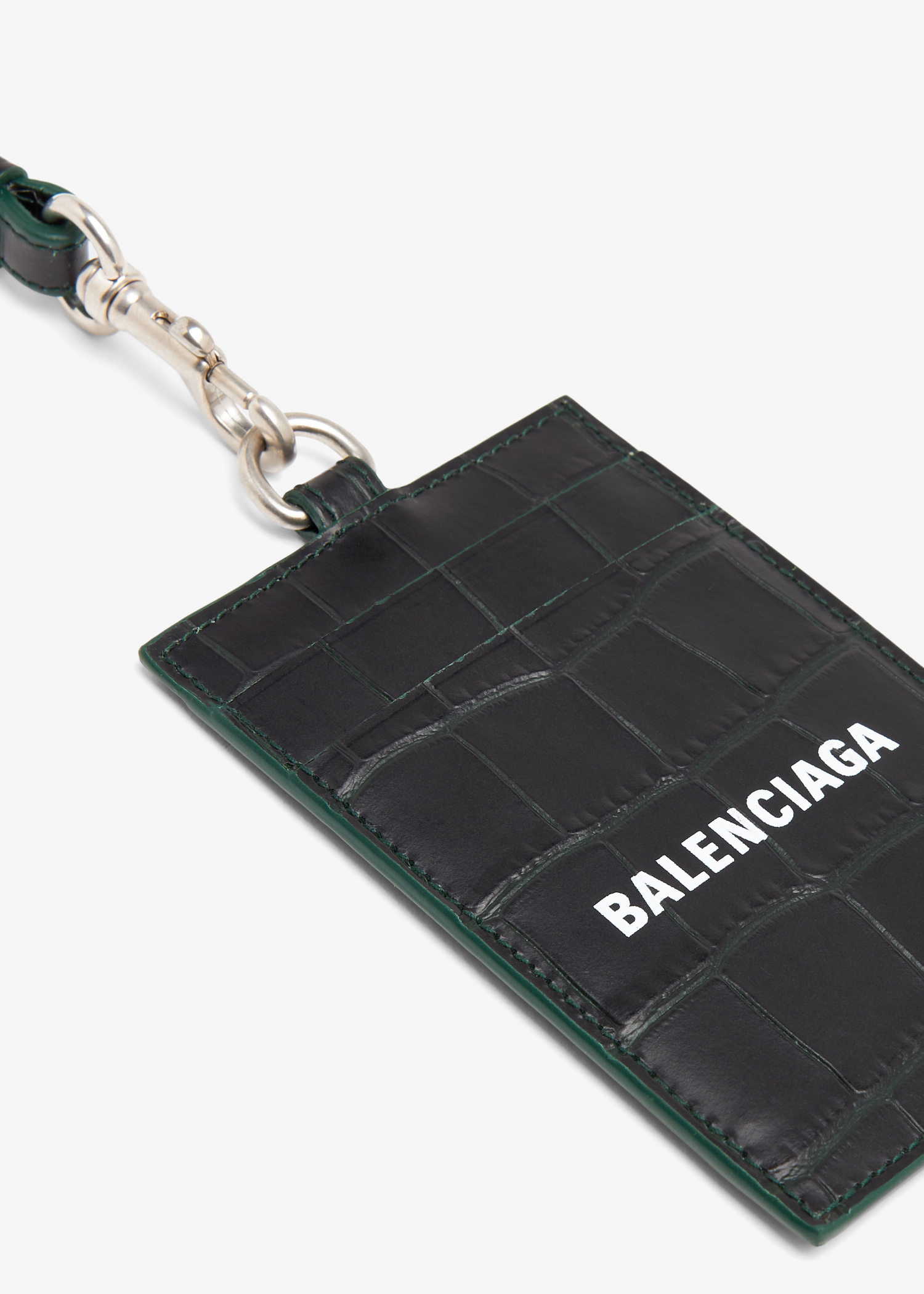 □BALENCIAGA□ Crush Card Holder Black 7664672AA651000 76646