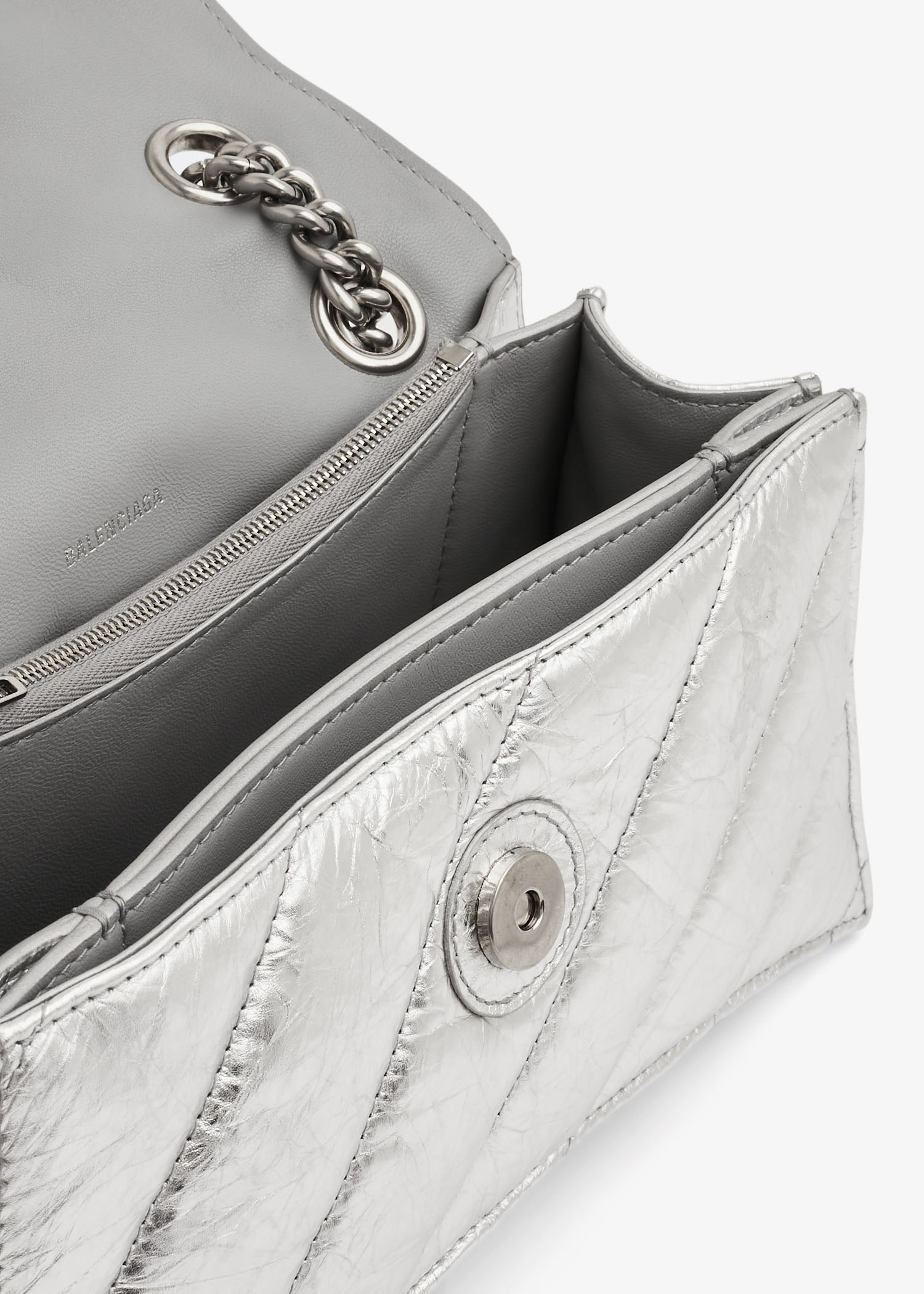 Balenciaga Crush small chain bag for Women - Silver in UAE