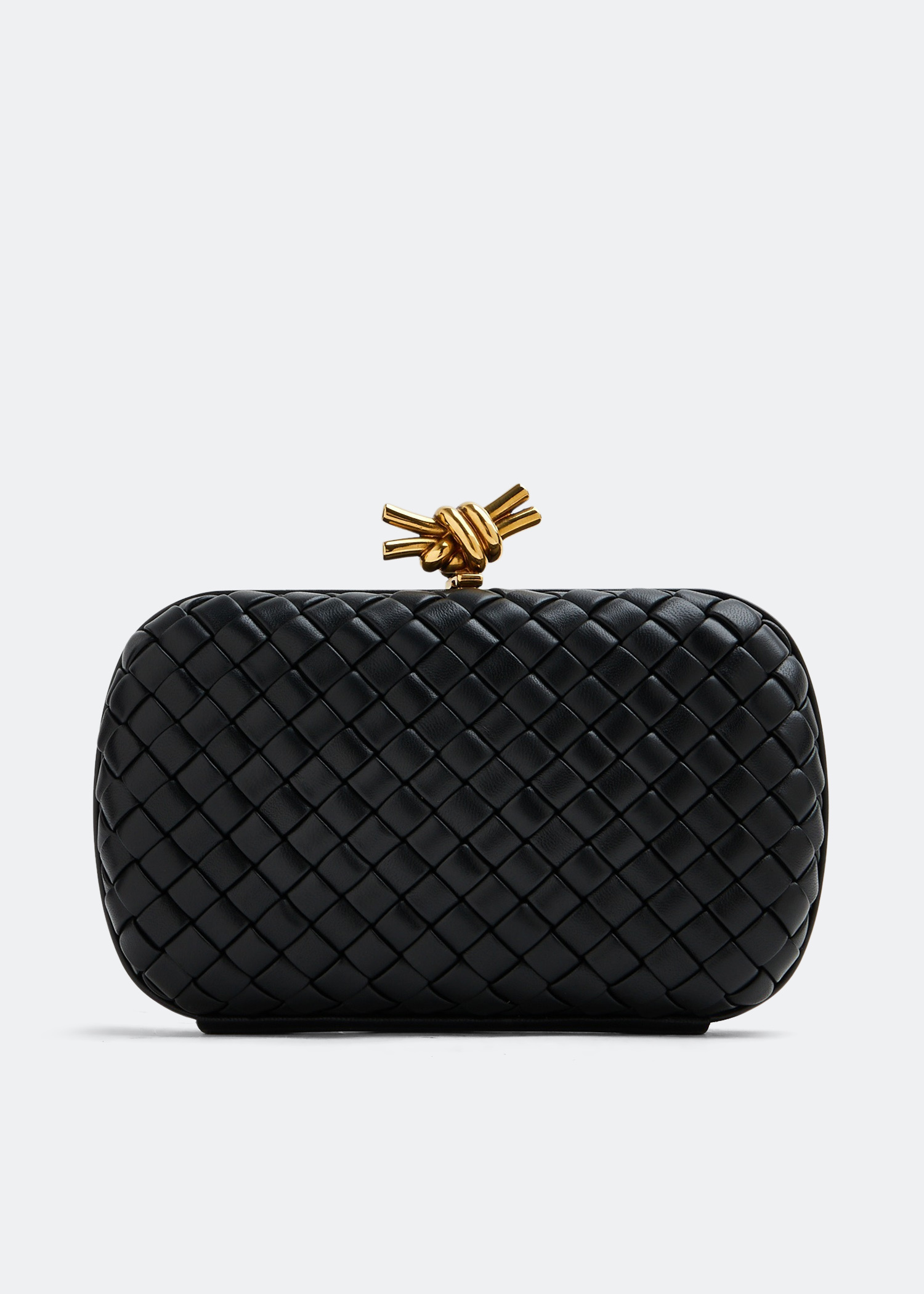 Bottega Veneta Knot Minaudiere clutch for Women - Black in