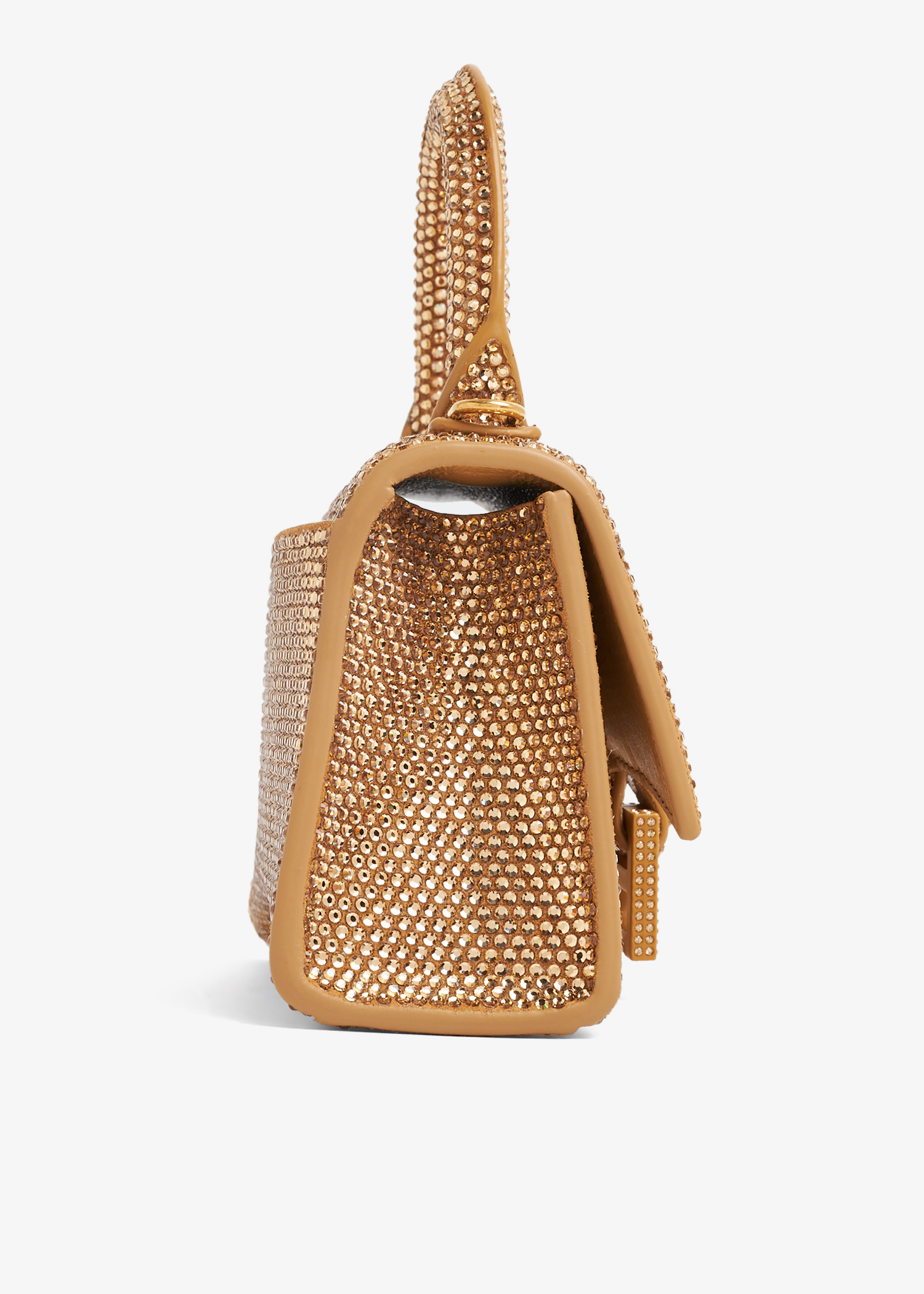 【BALENCIAGA】バッグ gold-tone イヤリング Balenciaga BB Icon Aged-gold Brass イヤリング (ファッション