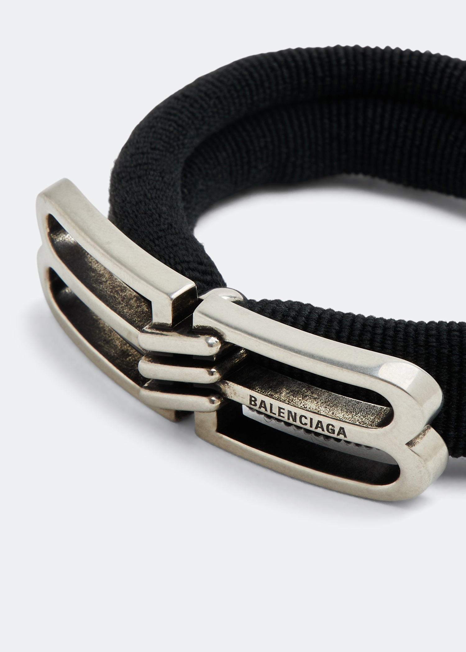 Balenciaga BB Icon hair tie for Women - Black in UAE | Level Shoes