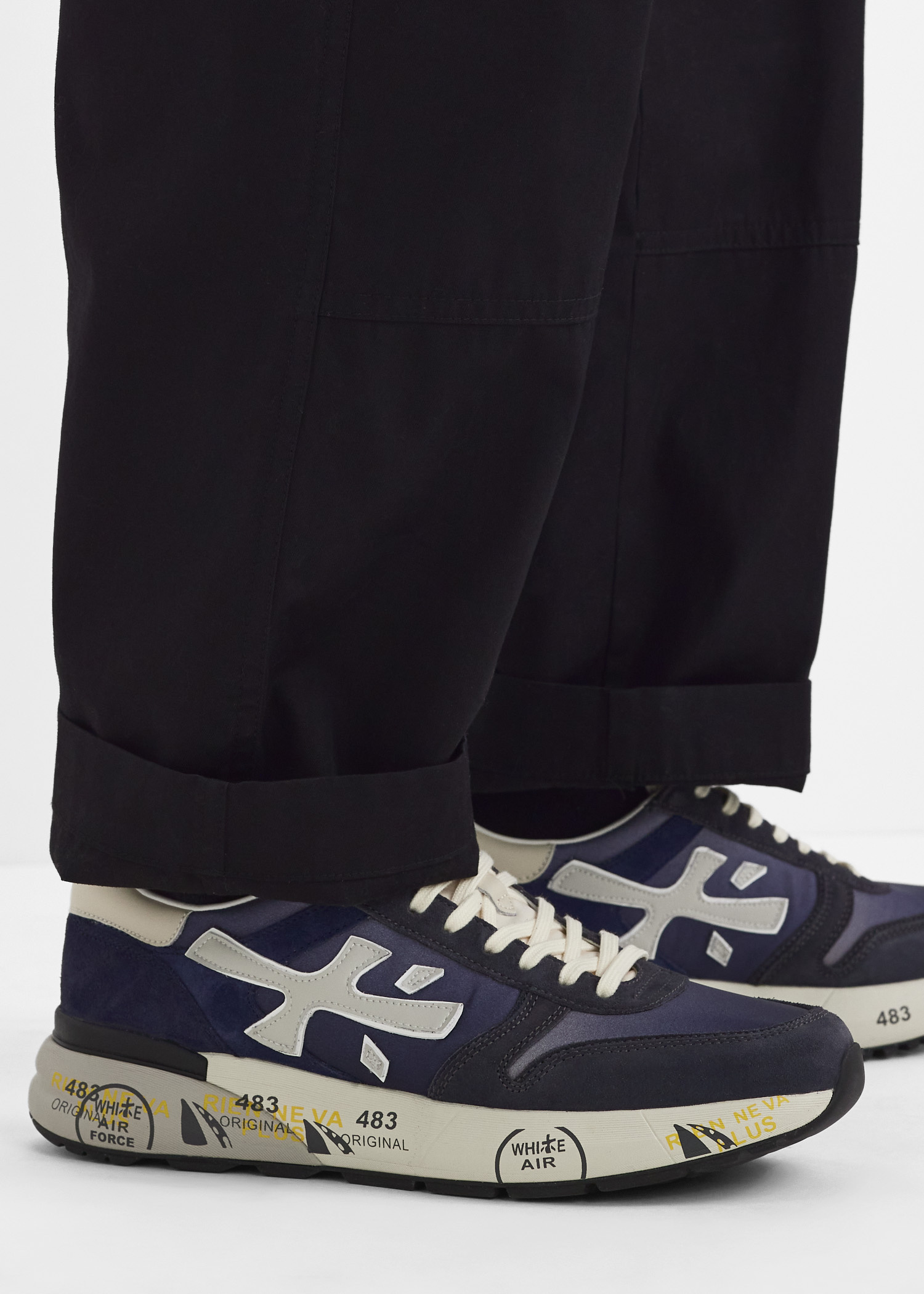 スニーカー PREMIATA Men Sneakers MICK VAR 7209 Blue MICK 7209