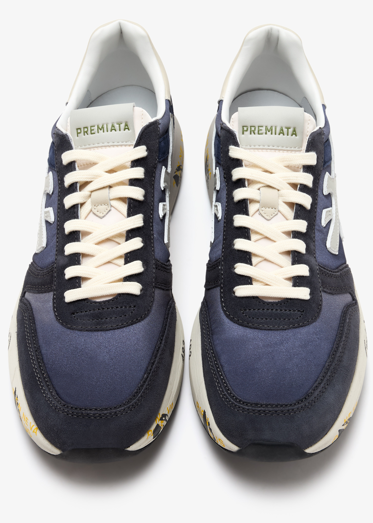 スニーカー PREMIATA Men Sneakers MICK VAR 7209 Blue Premiata Mick 7209 Men's Sneakers Upper Blue Gradient