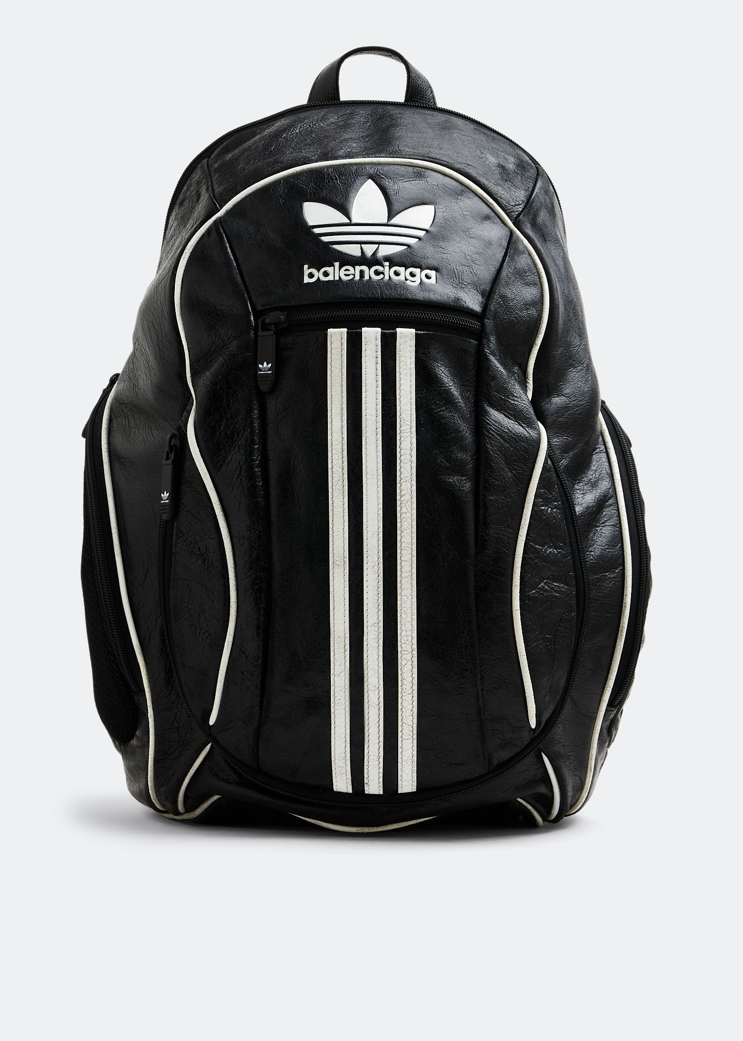 バッグ adidas BALENCIAGA small Backpack Balenciaga x adidas Small Backpack Black in Aged Arena