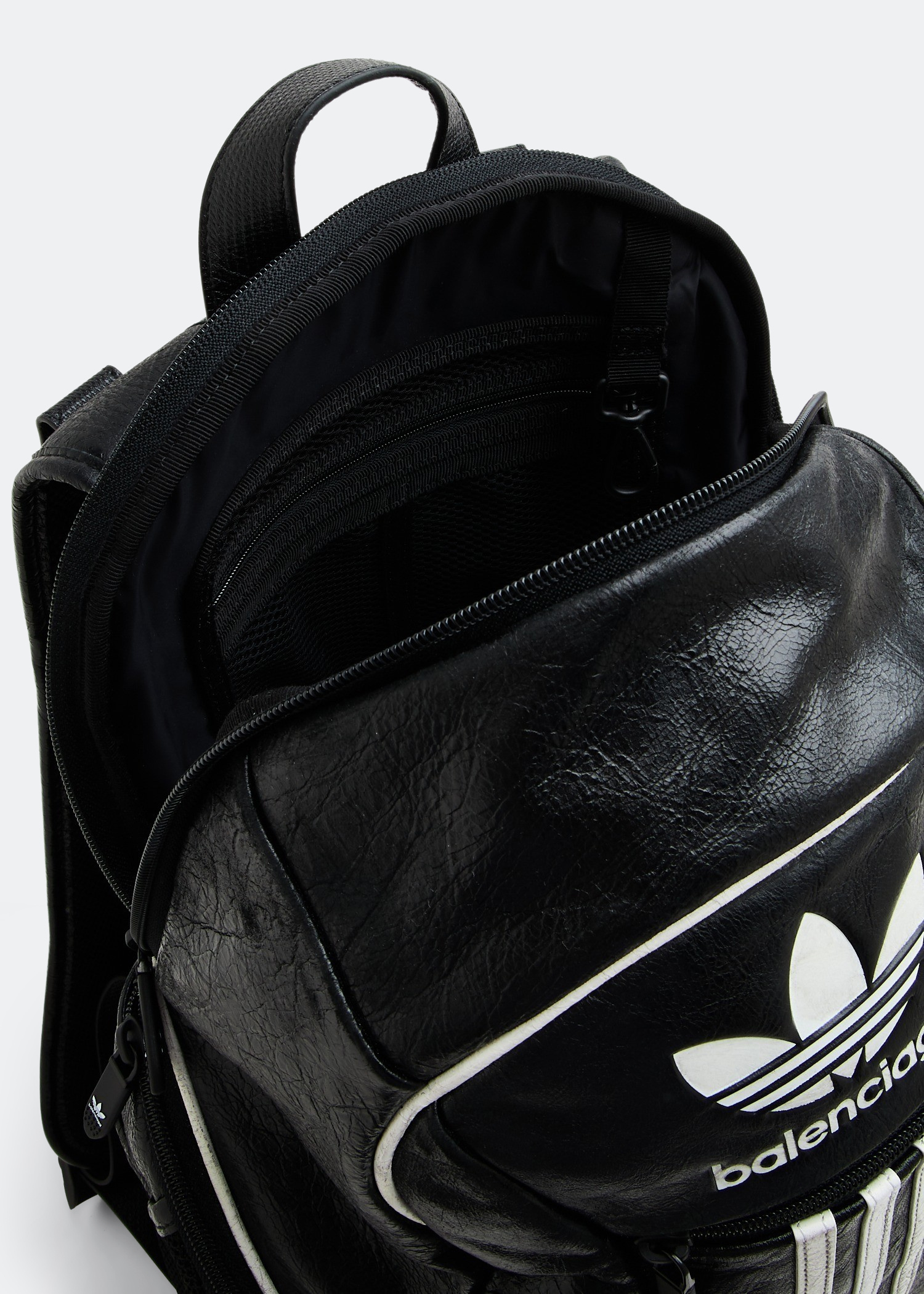 バッグ adidas BALENCIAGA small Backpack Balenciaga x adidas Small Backpack Black in Aged Arena