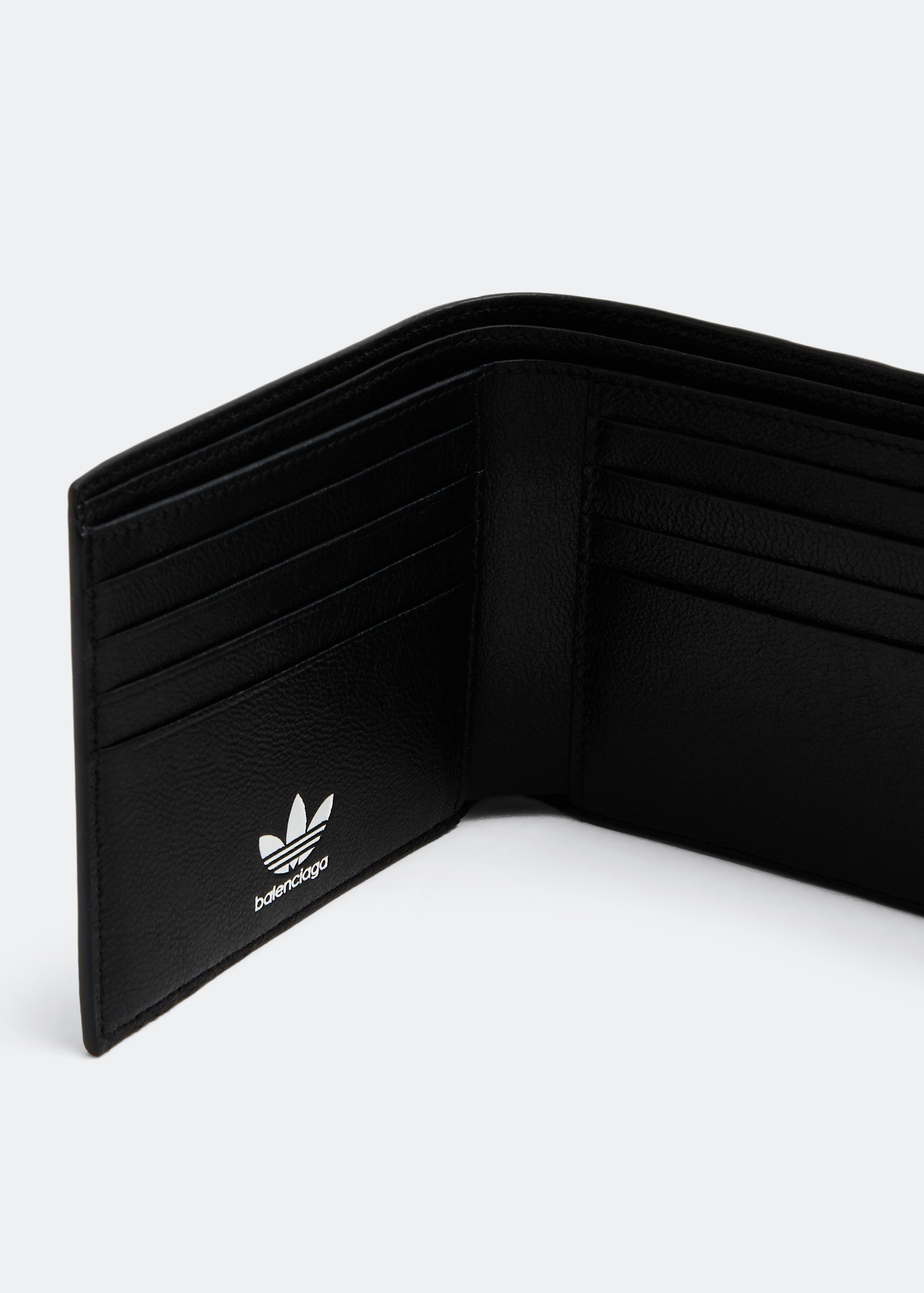 Balenciaga x adidas Square folded wallet for Men - Black in USA 
